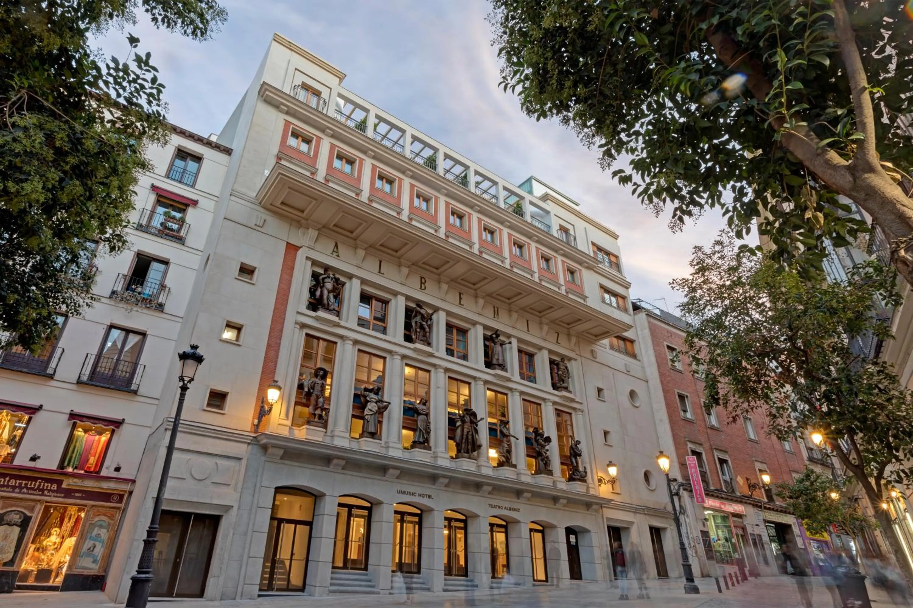 Property building in UMusic Hotel Madrid