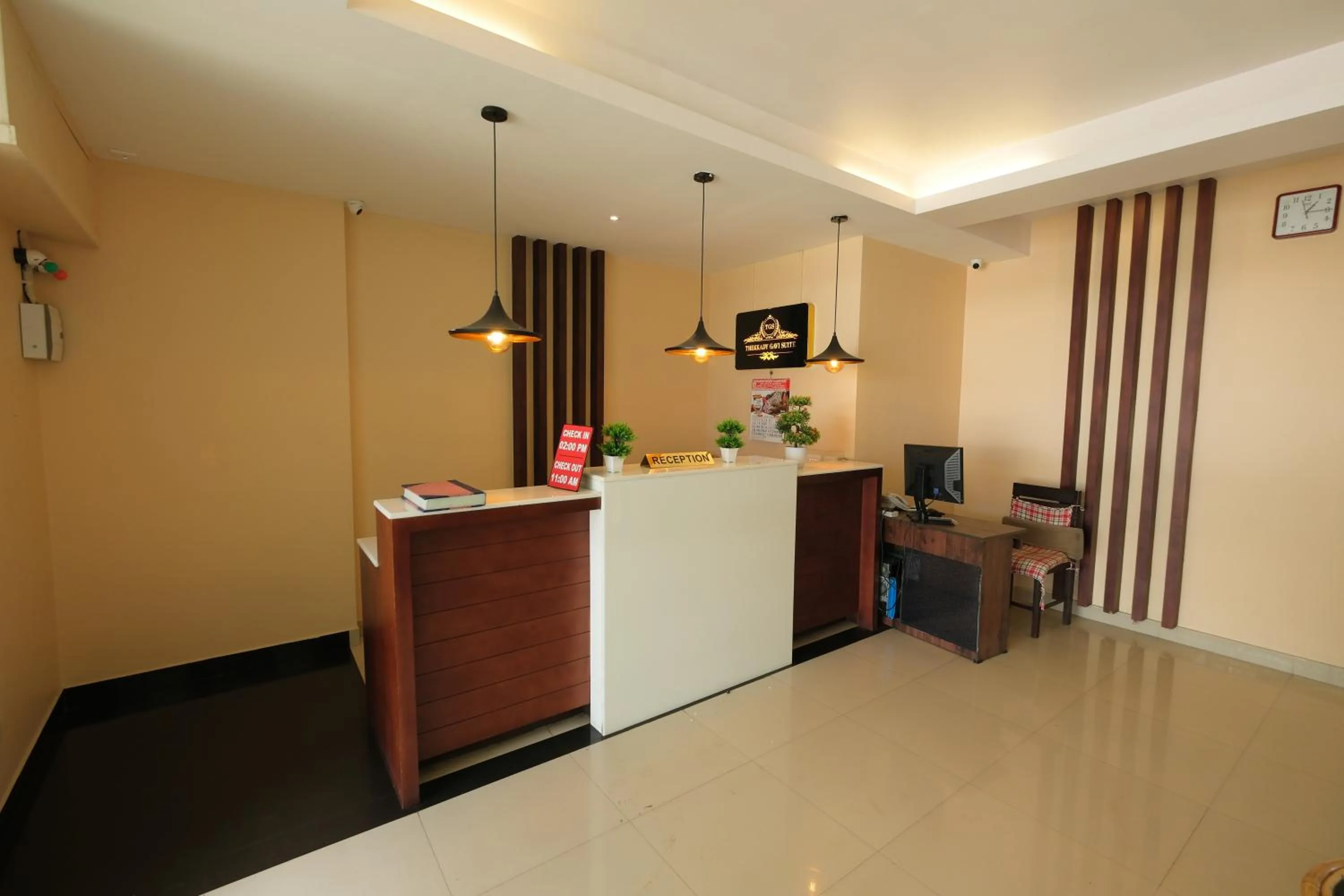 Lobby or reception in Thekkady Gavi Suites