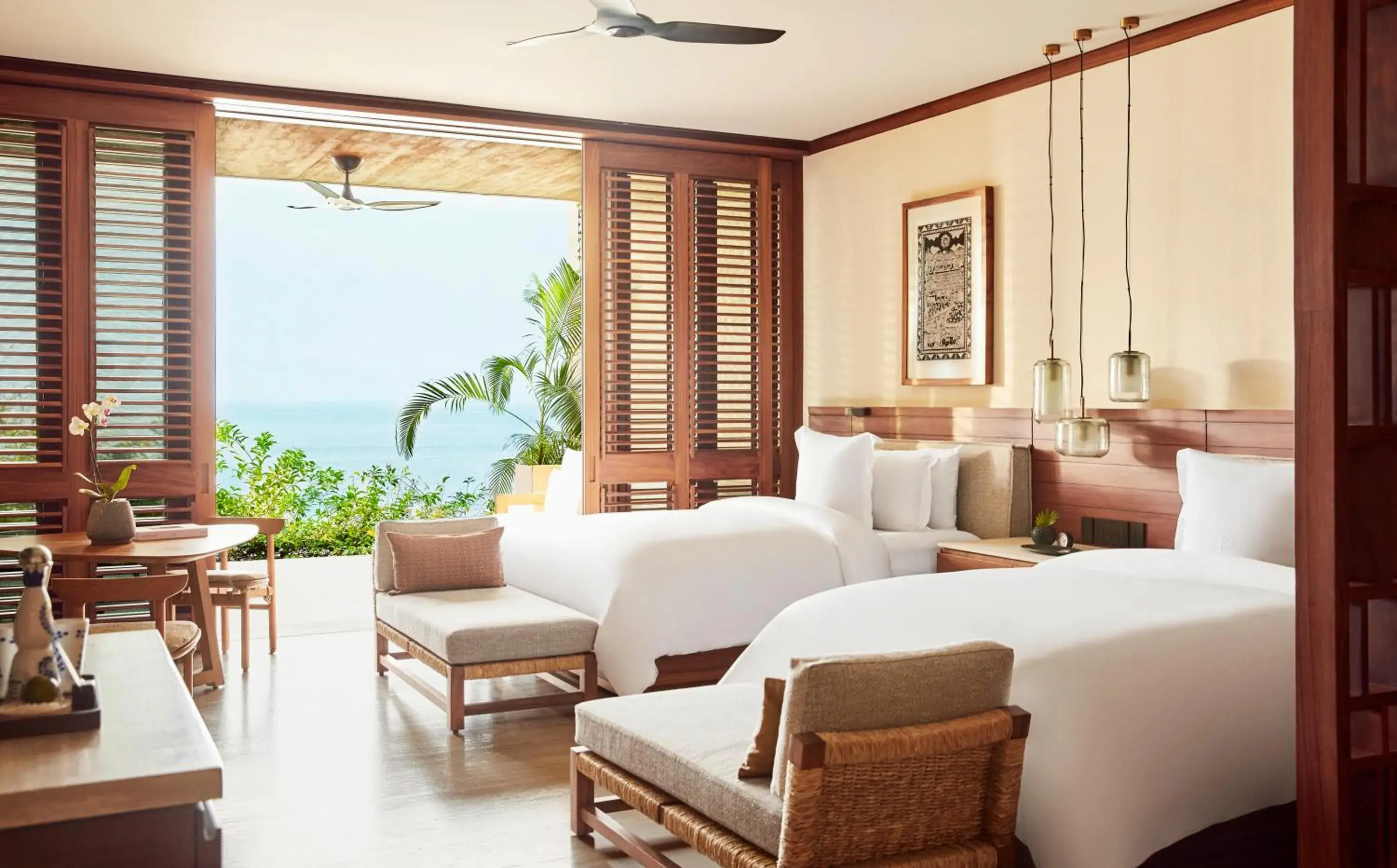 Beachfront Queen Room in Four Seasons Resort Tamarindo, México Beachfront Queen Room in Four Seasons Resort Tamarindo, México