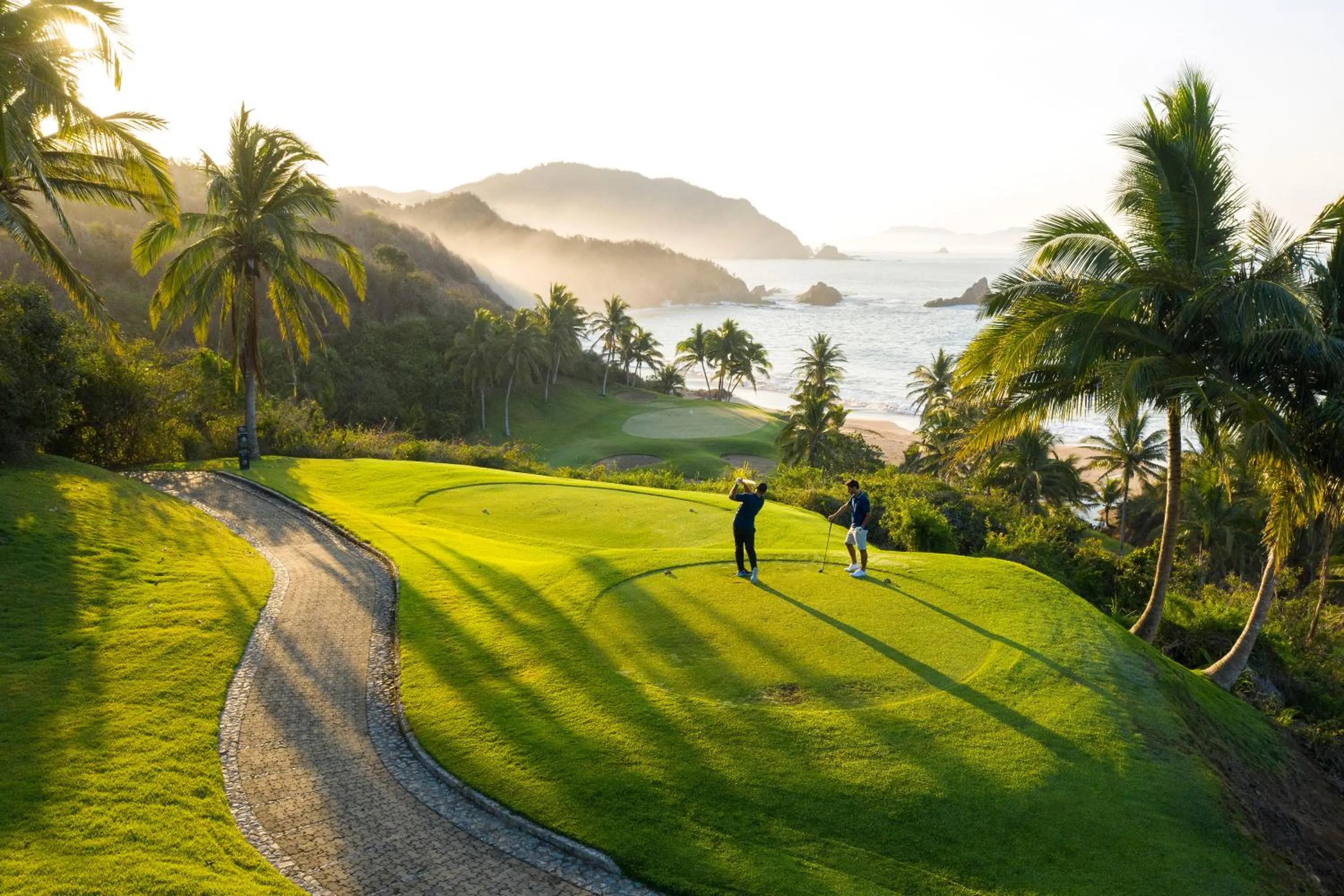 Golfcourse in Four Seasons Resort Tamarindo, México