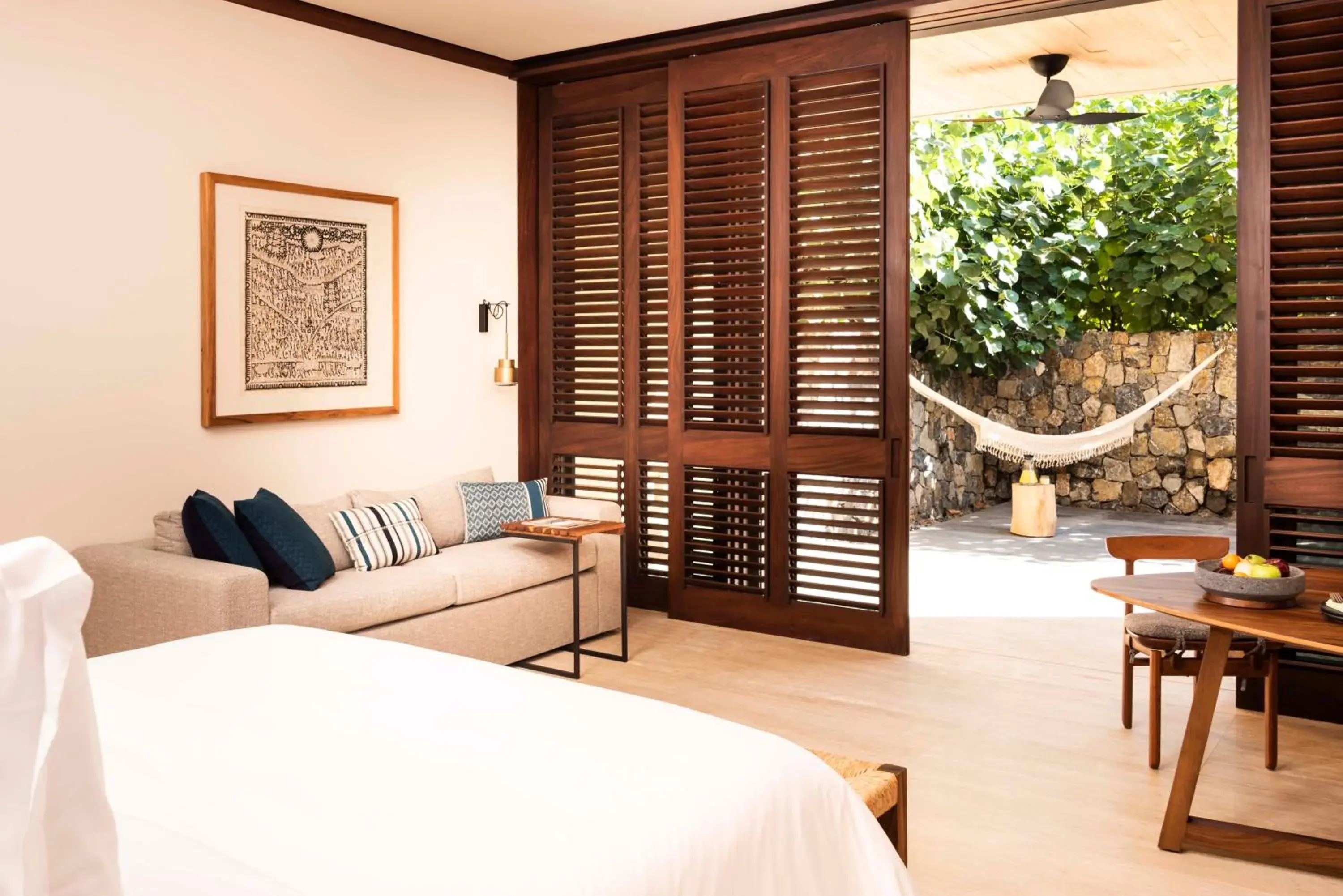 Bed in Four Seasons Resort Tamarindo, México Bed in Four Seasons Resort Tamarindo, México