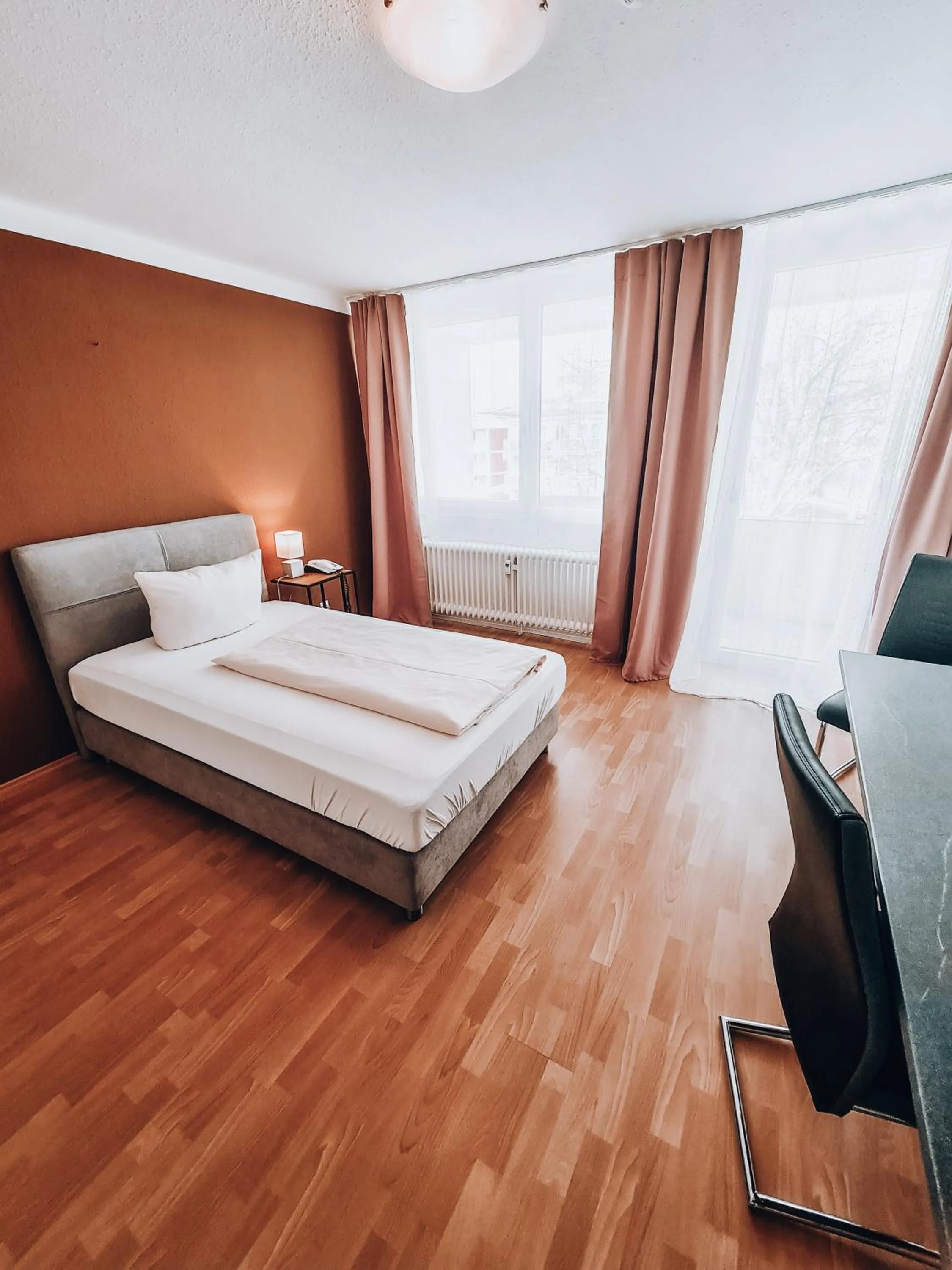 Bed in Zentral Hotel