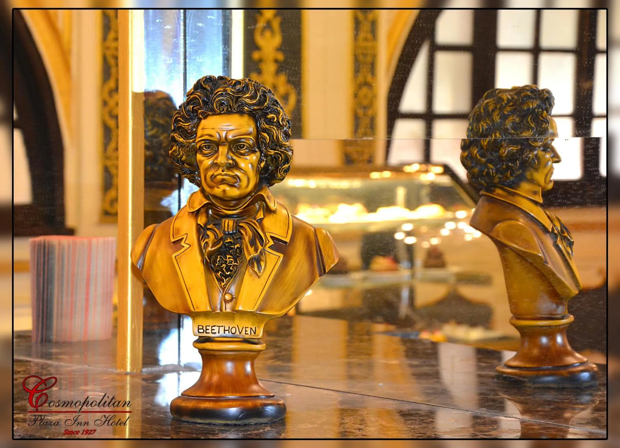 Decorative detail in Cosmopolitan hotel