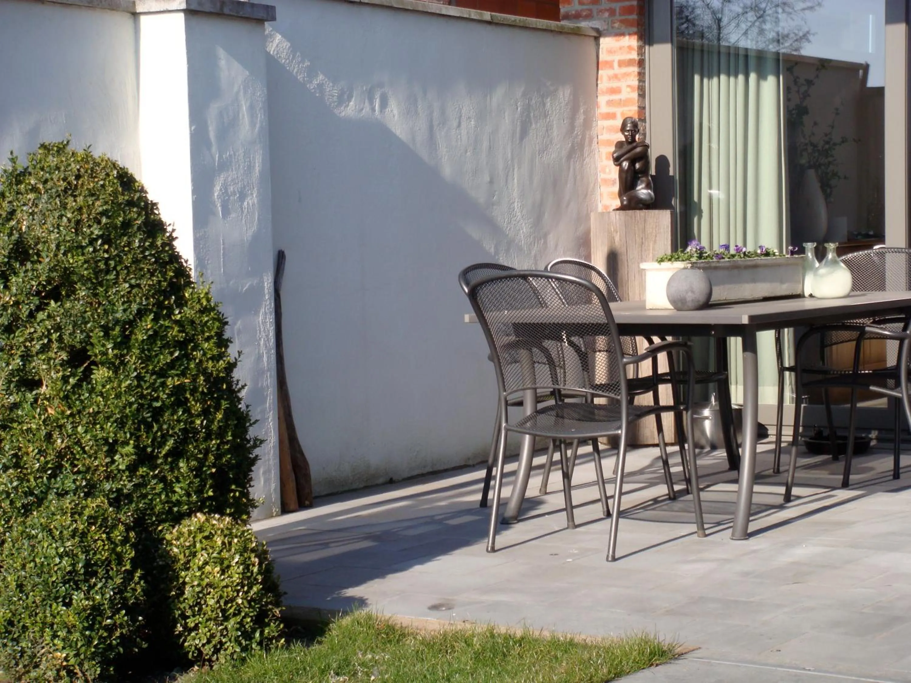 Garden in B&B De Grote Plaats