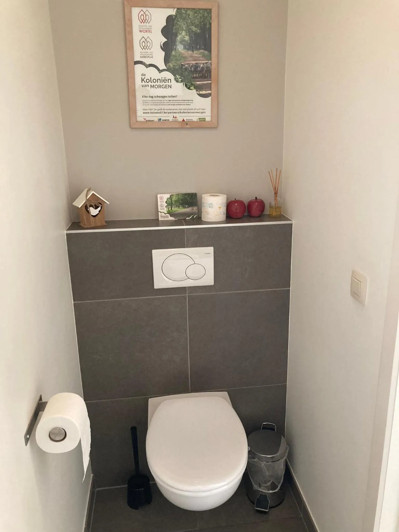 Toilet in B&B De Grote Plaats