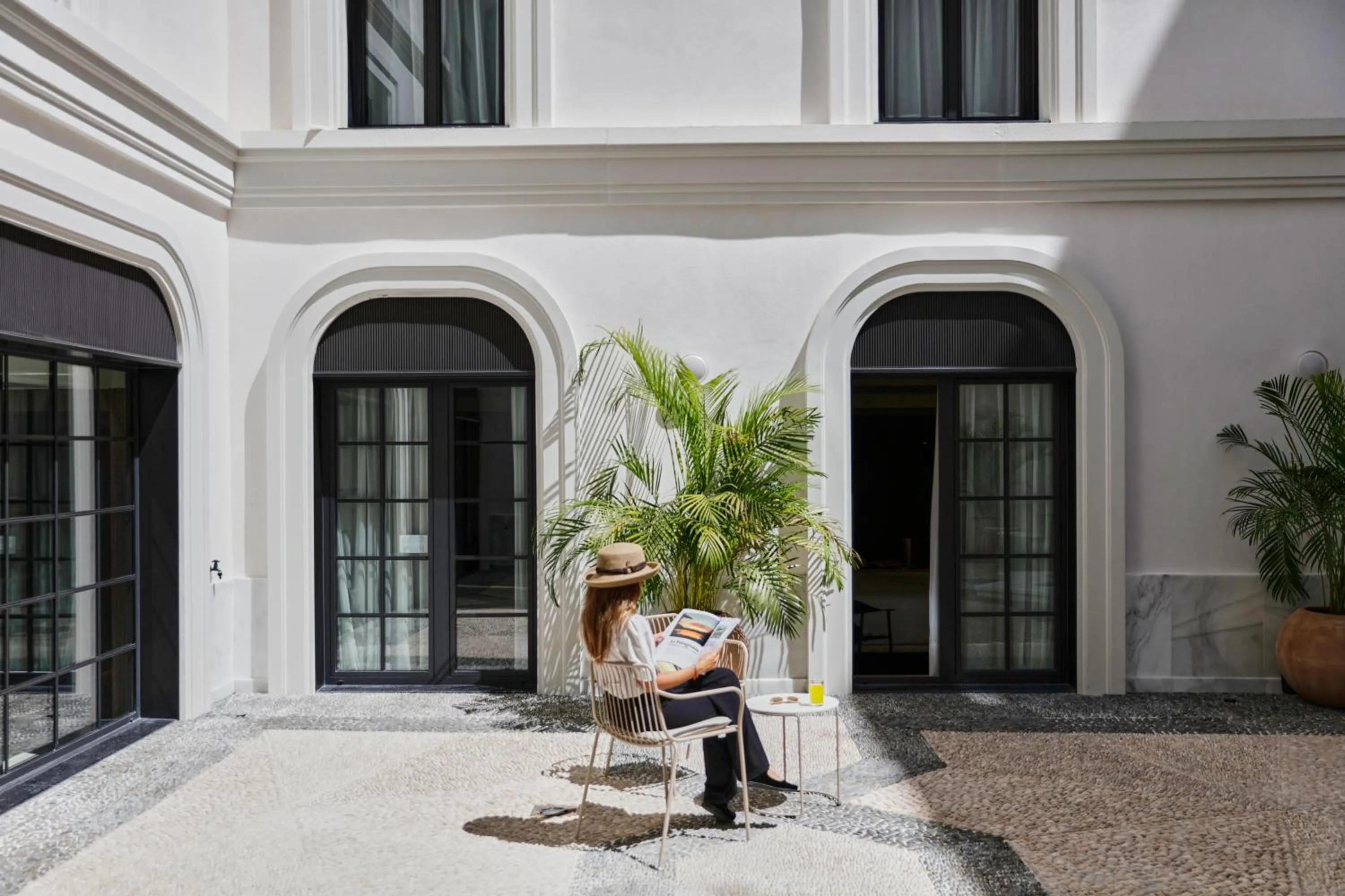 Garden in Hotel Bécquer