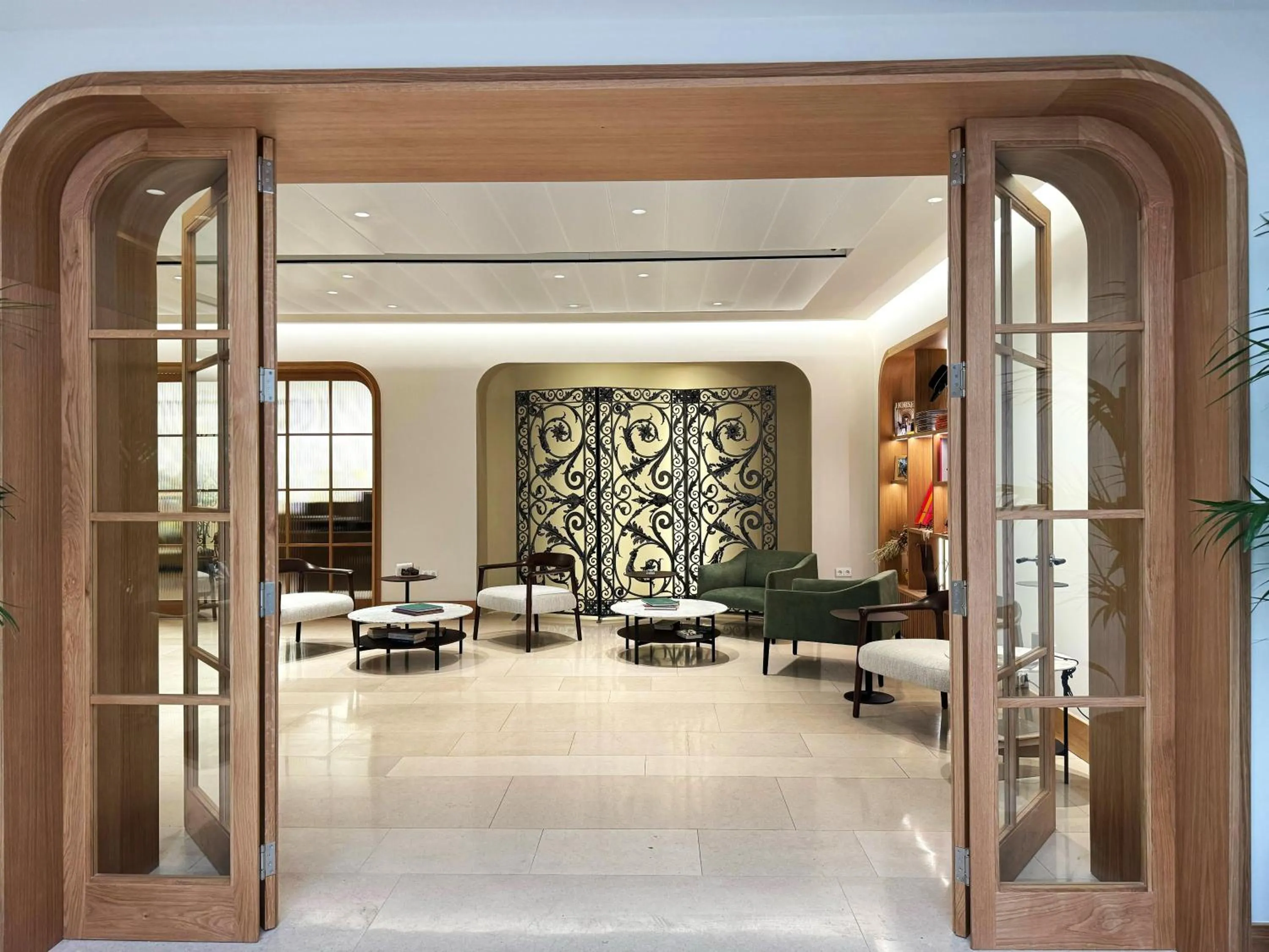 Lobby or reception in Hotel Bécquer