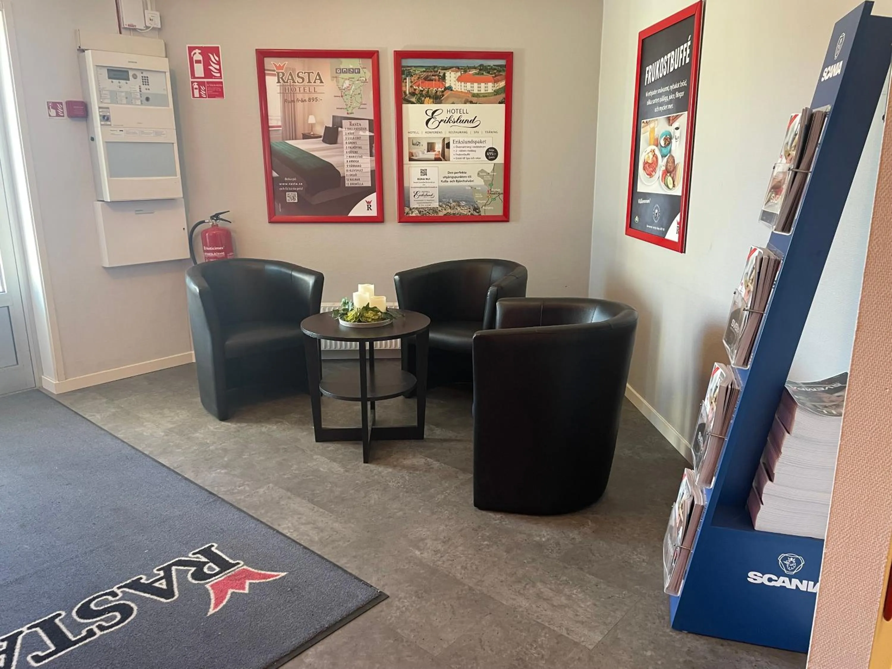 Lobby or reception in Rasta Falköping