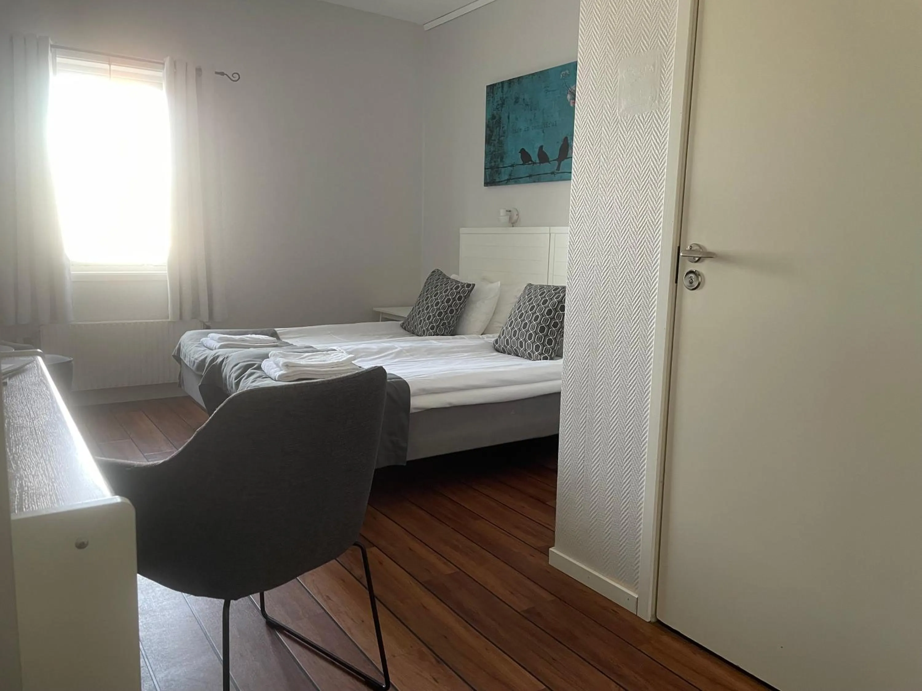 Property building, Bed in Rasta Falköping