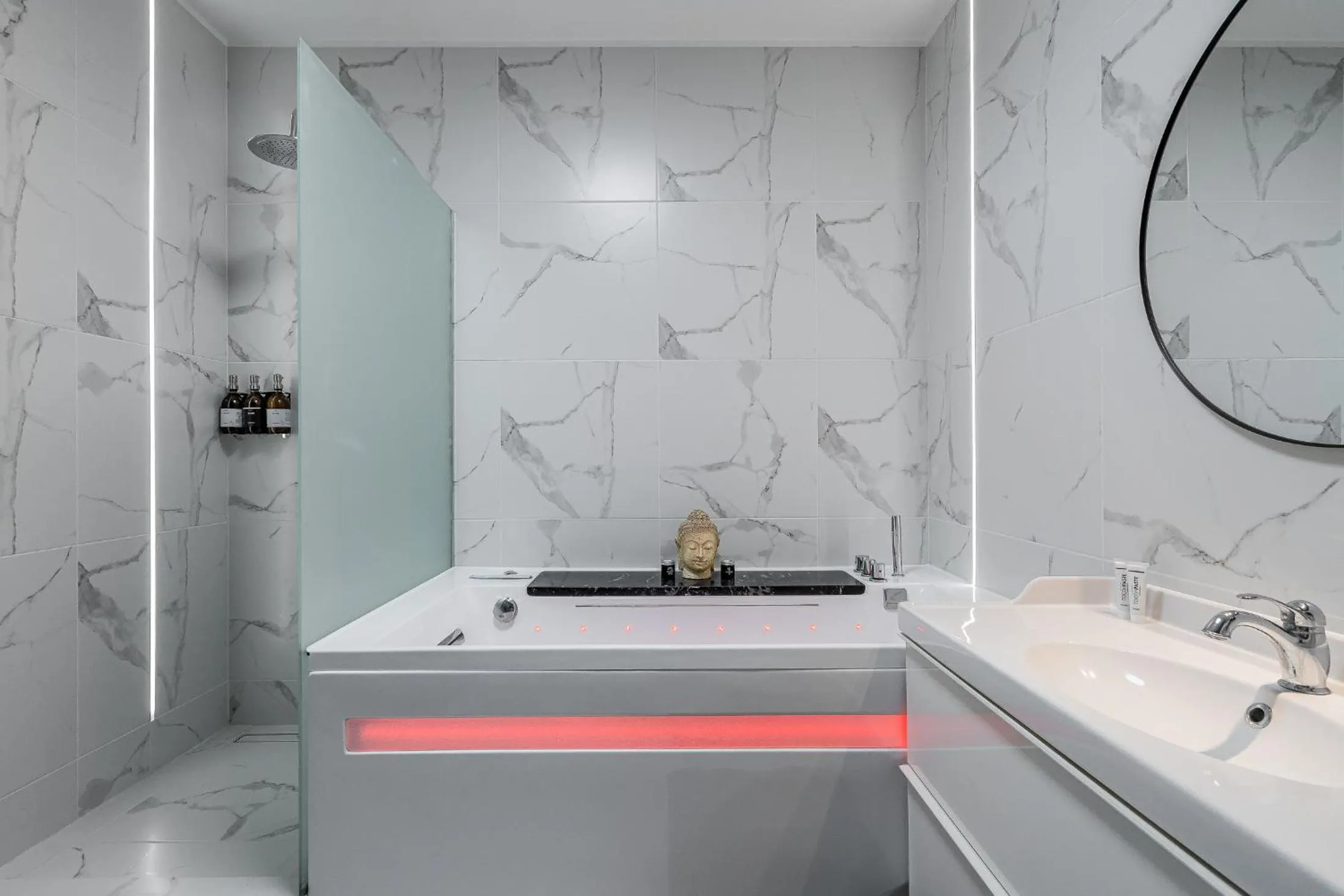 Shower in Grey House