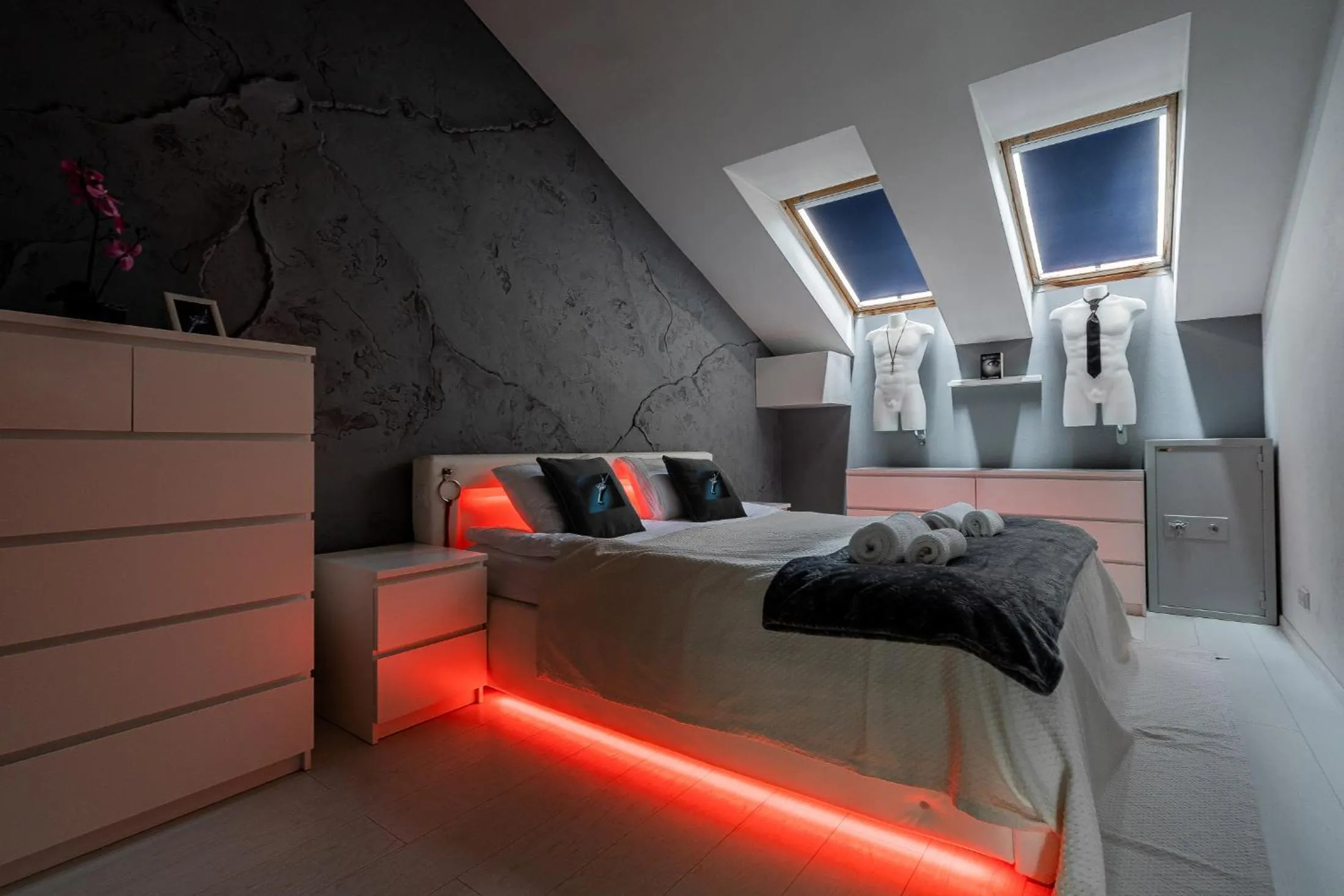 Bed in Grey House