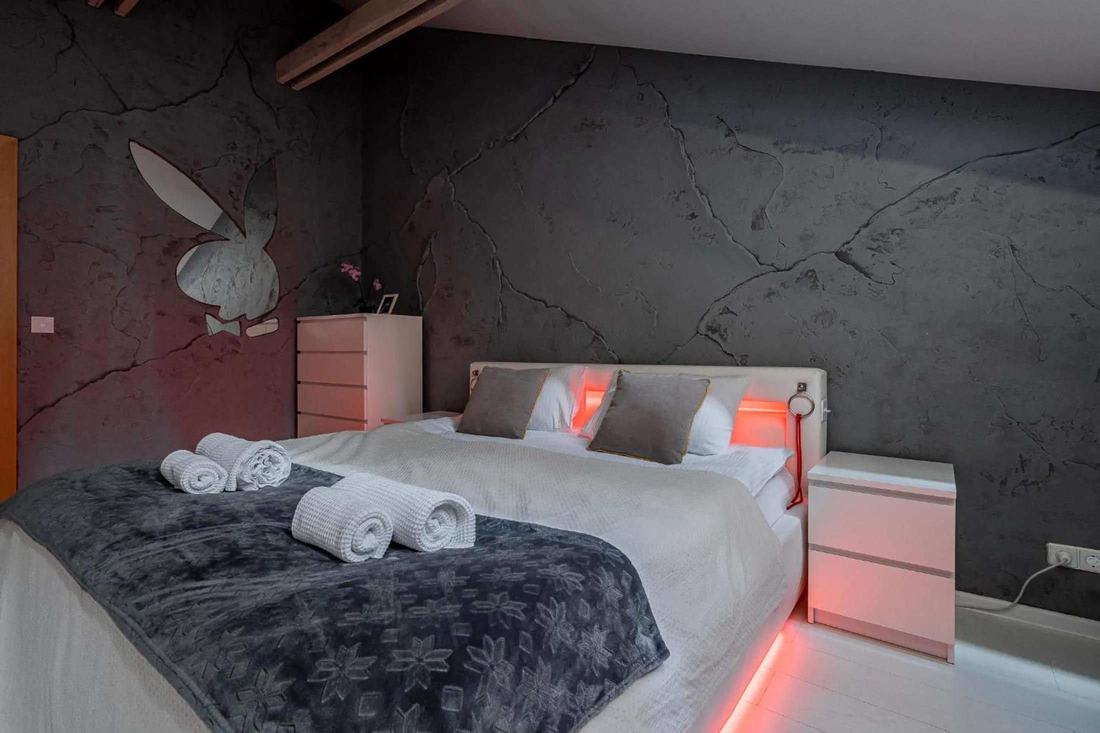 Bed in Grey House