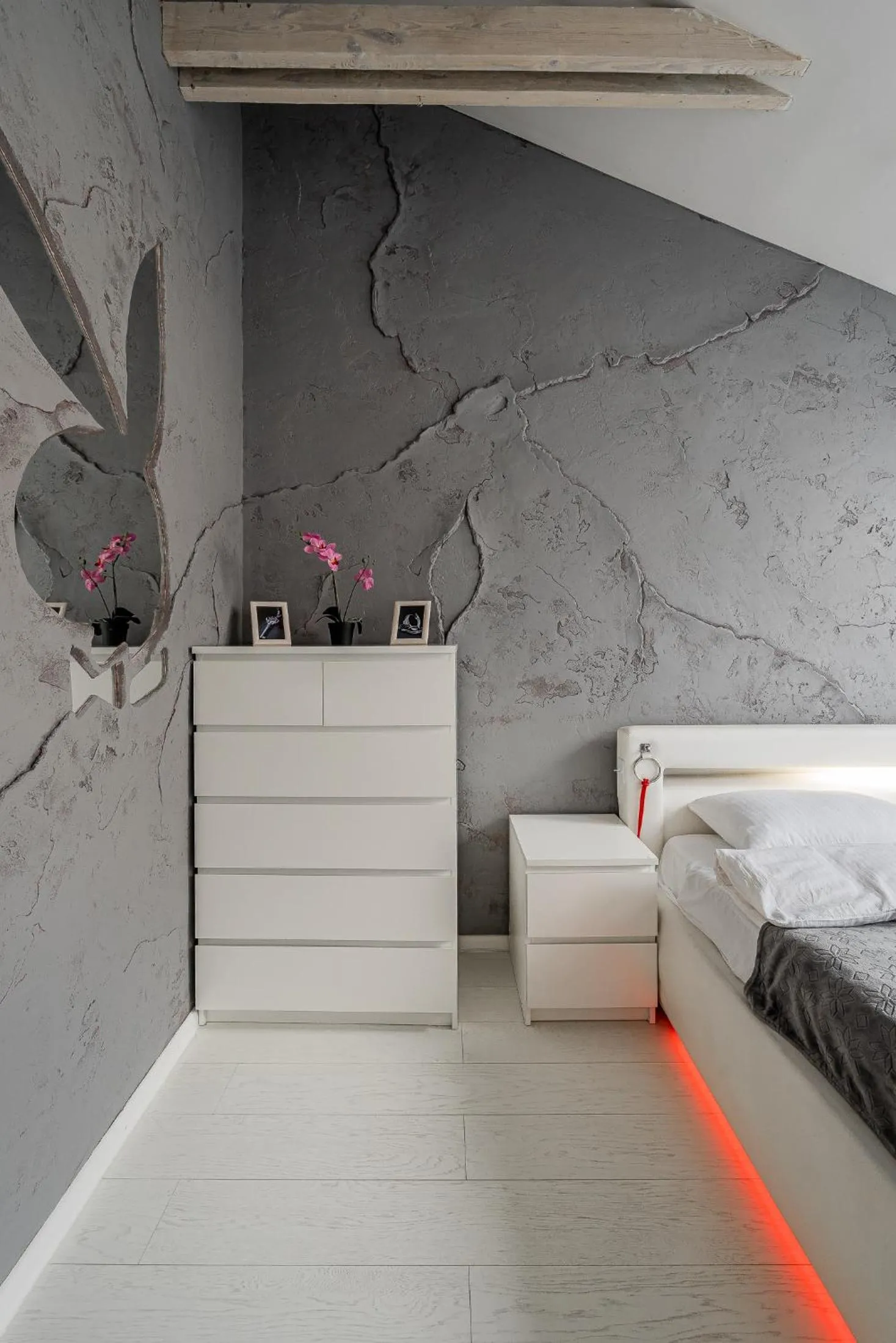 Bed in Grey House