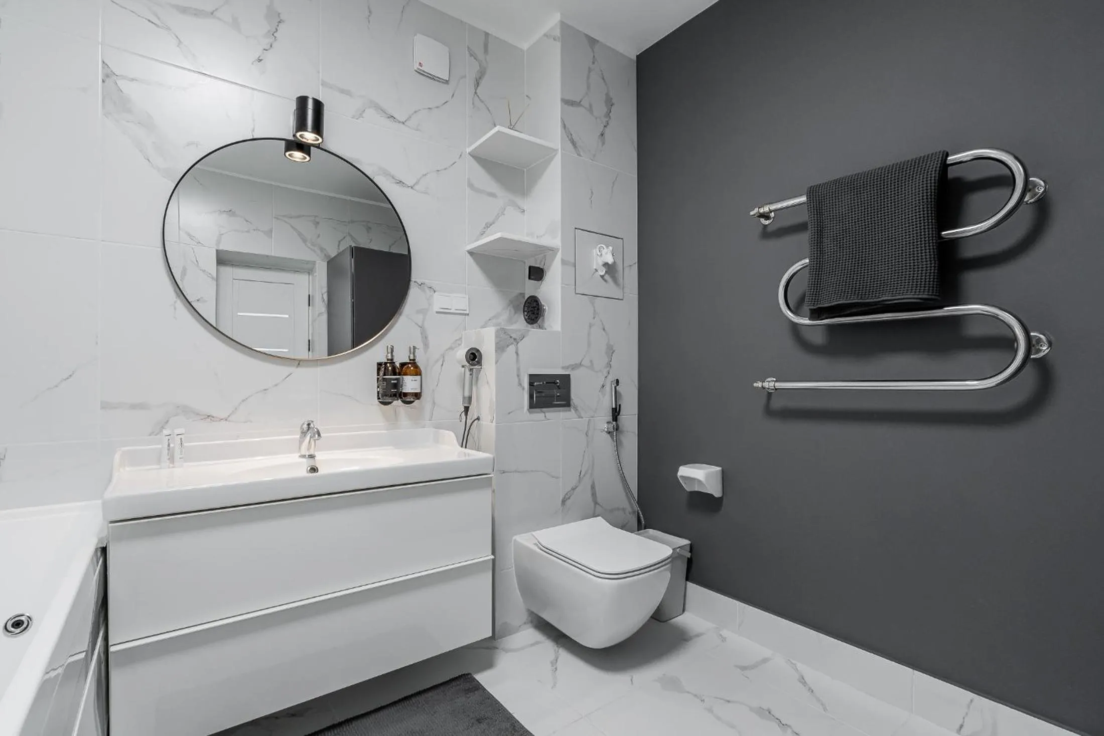 Toilet in Grey House