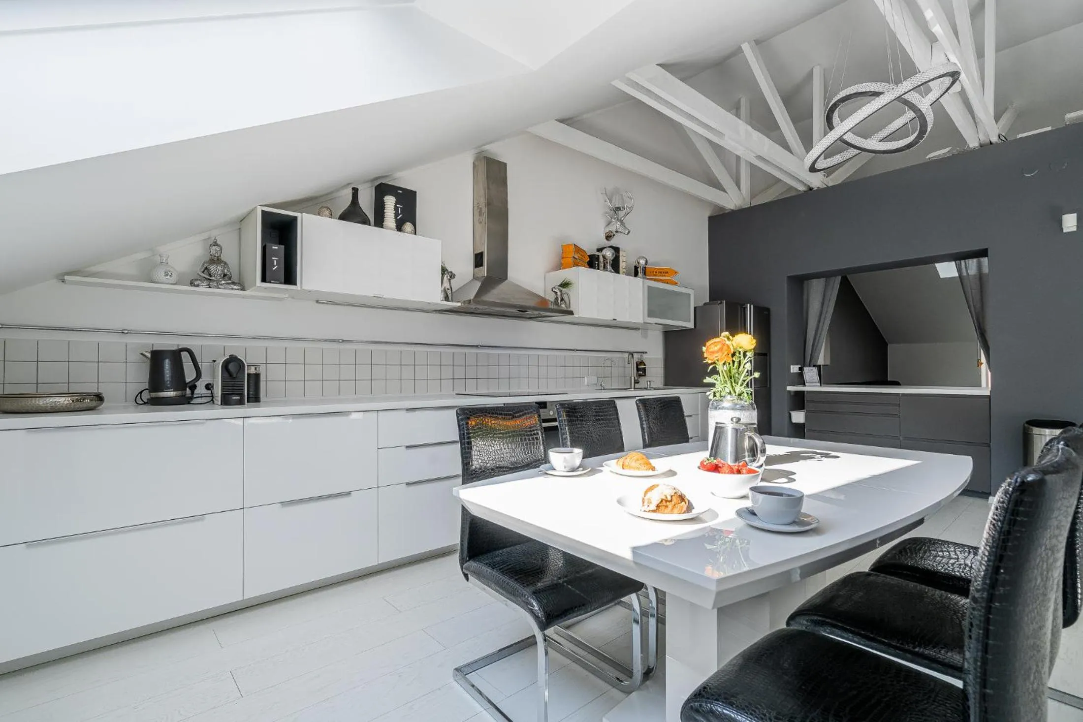Dining area in Grey House