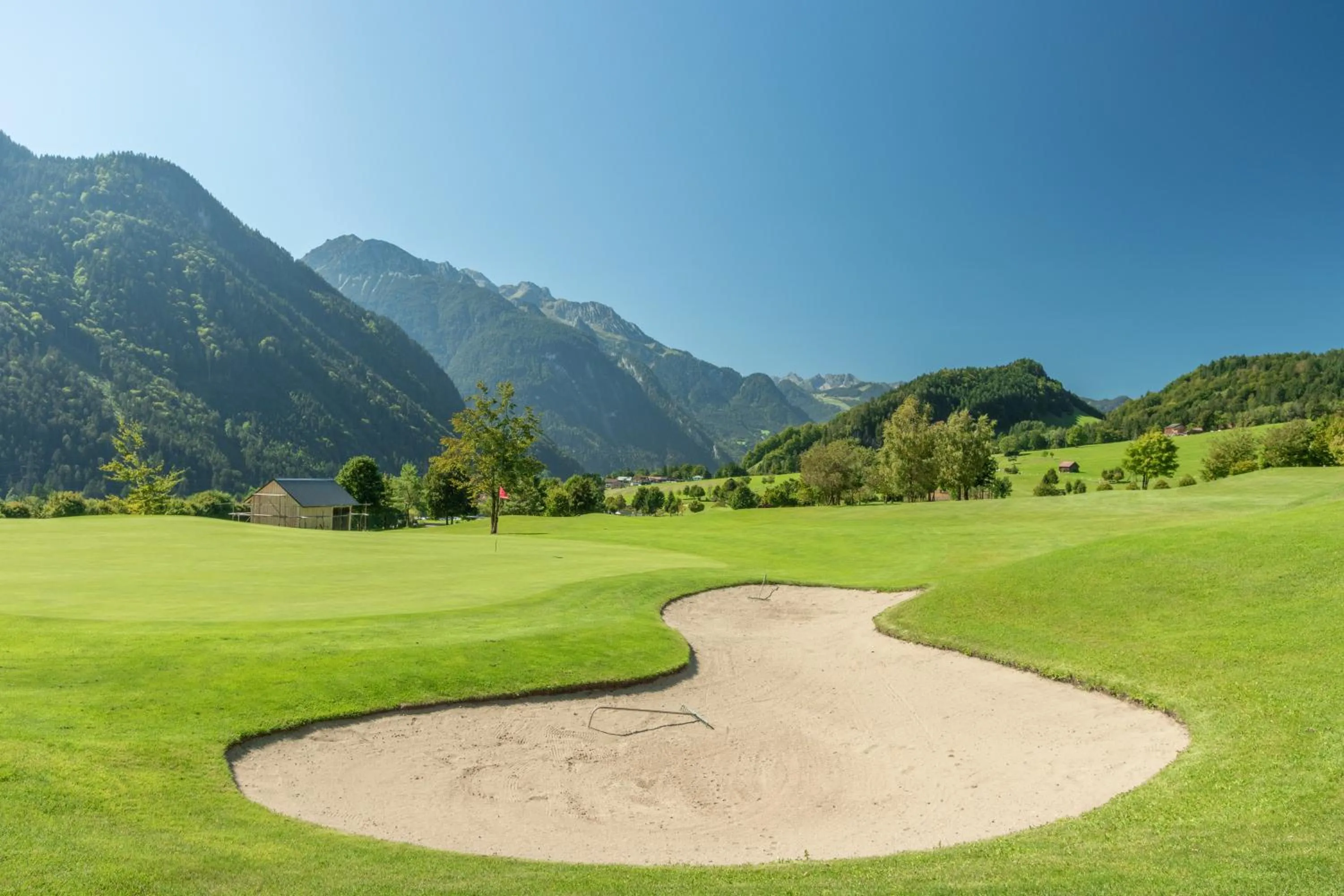 Golfcourse in Alpine Lodge Klösterle am Arlberg