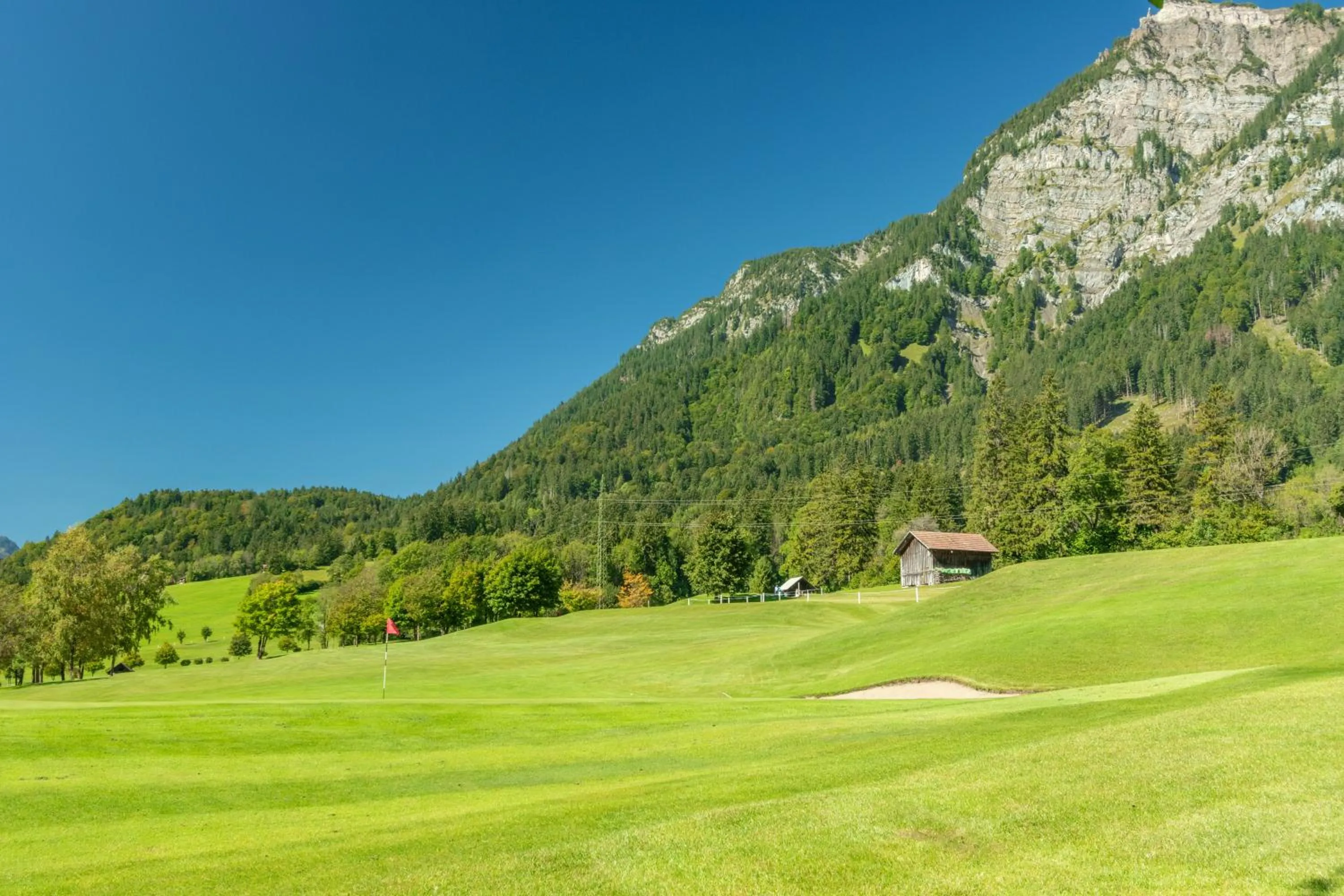 Golfcourse in Alpine Lodge Klösterle am Arlberg