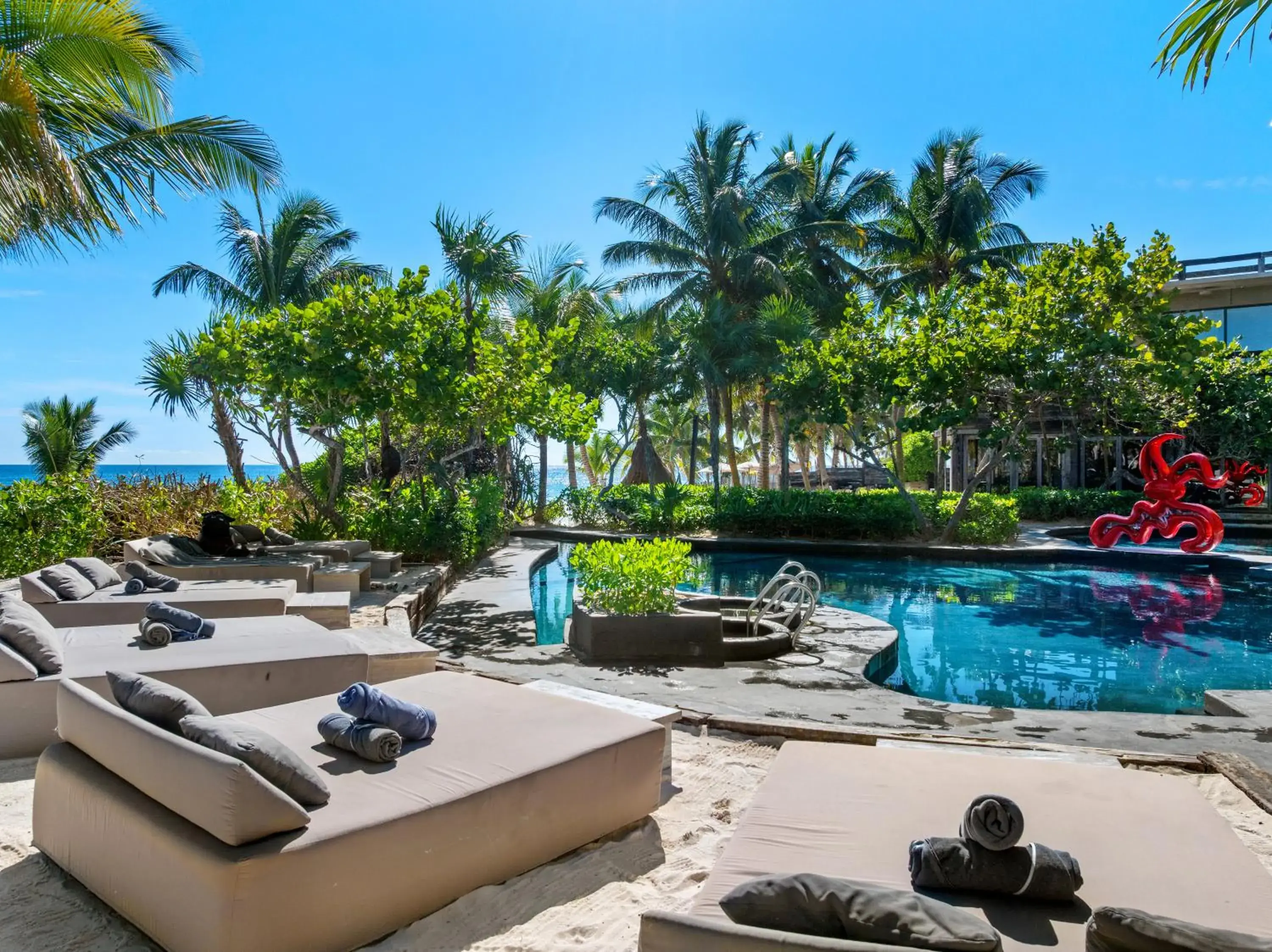 Swimming pool in Casa Malca Swimming pool in Casa Malca