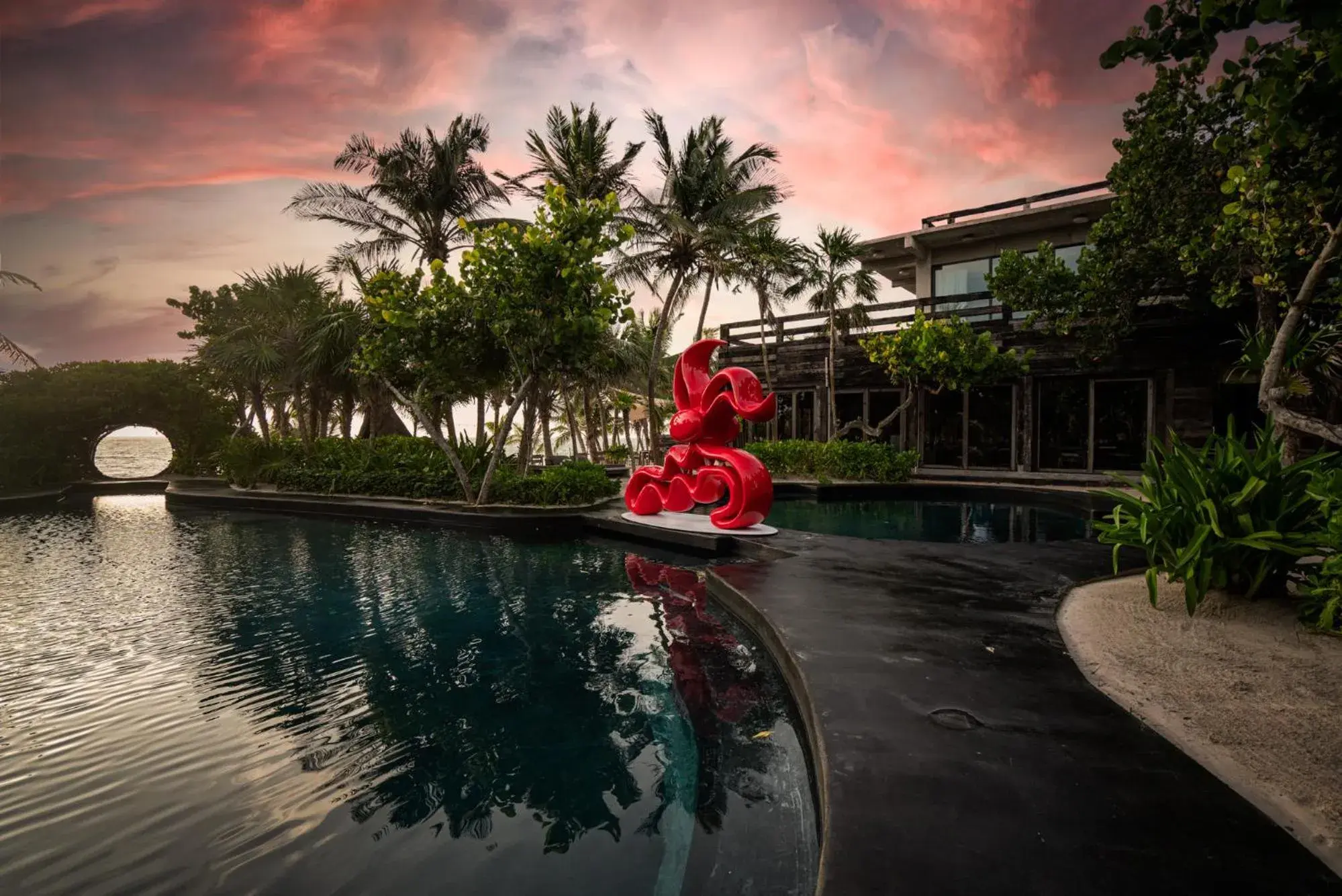Swimming pool in Casa Malca Swimming pool in Casa Malca