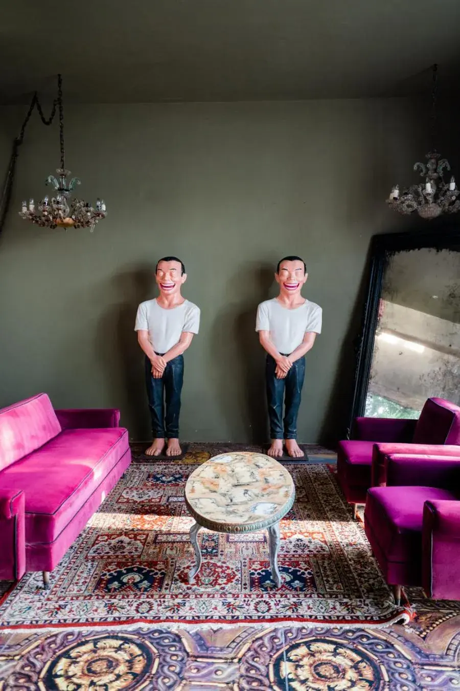 Lobby or reception in Casa Malca Lobby or reception in Casa Malca