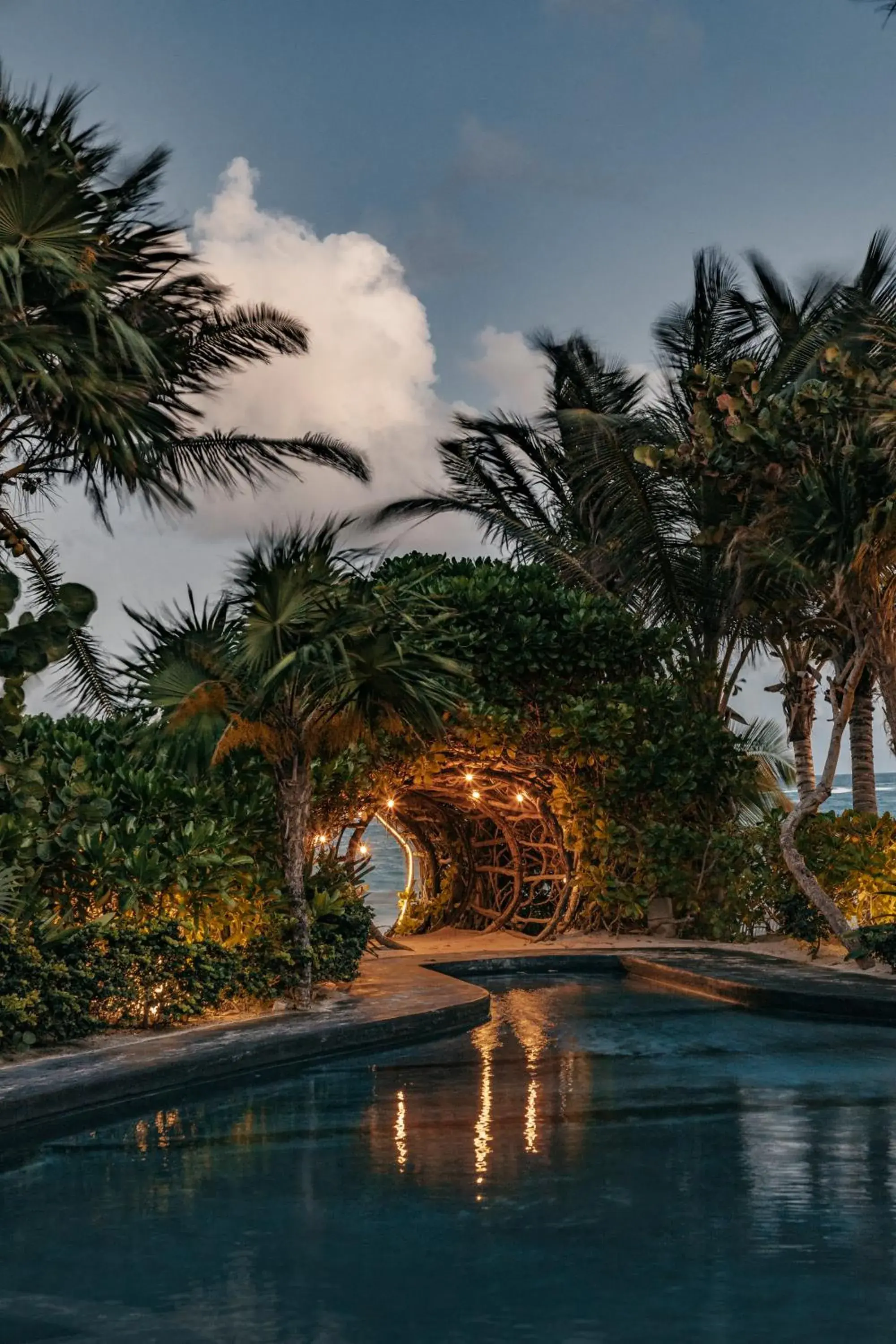 Swimming pool in Casa Malca Swimming pool in Casa Malca
