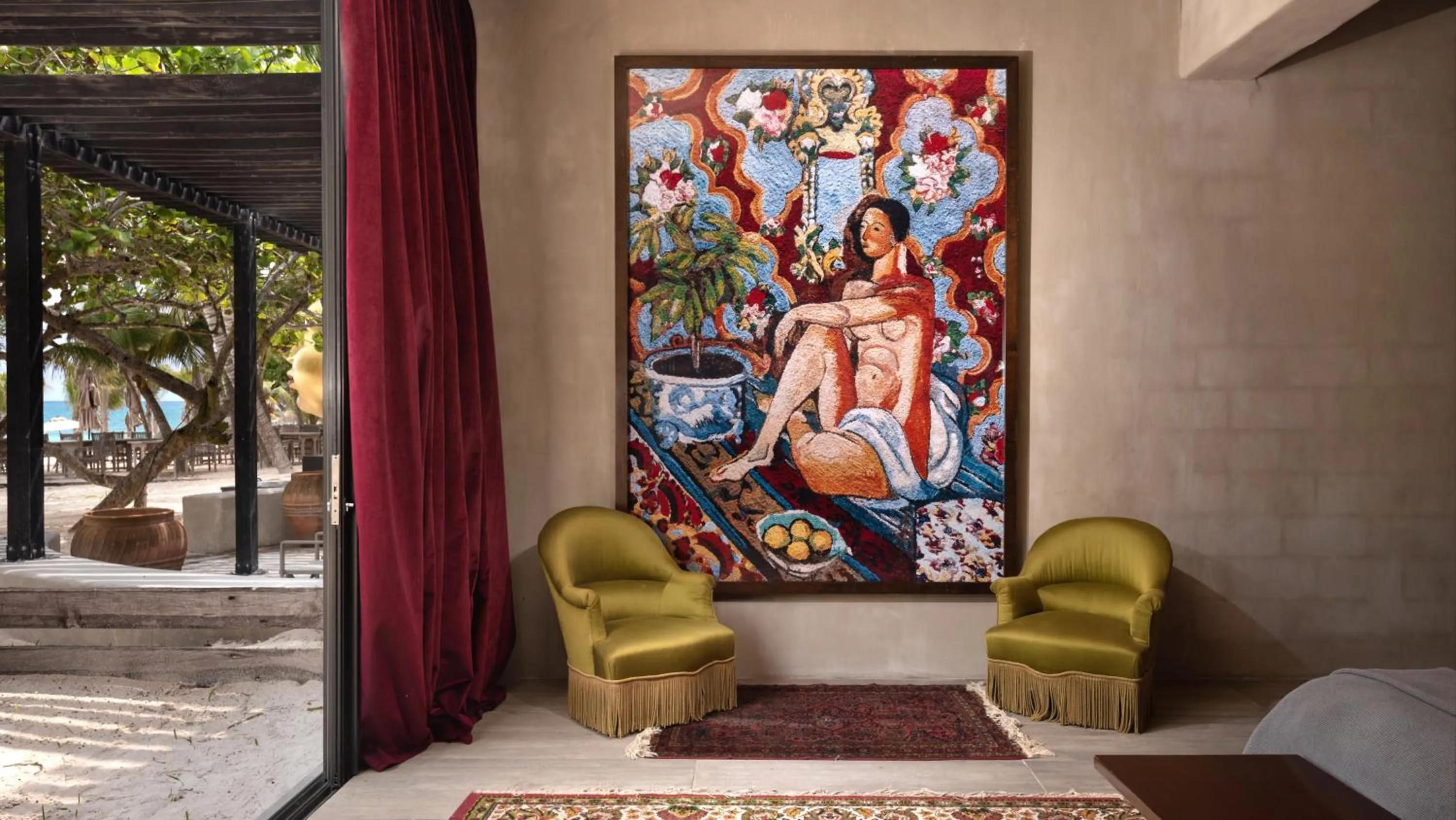 Living room in Casa Malca