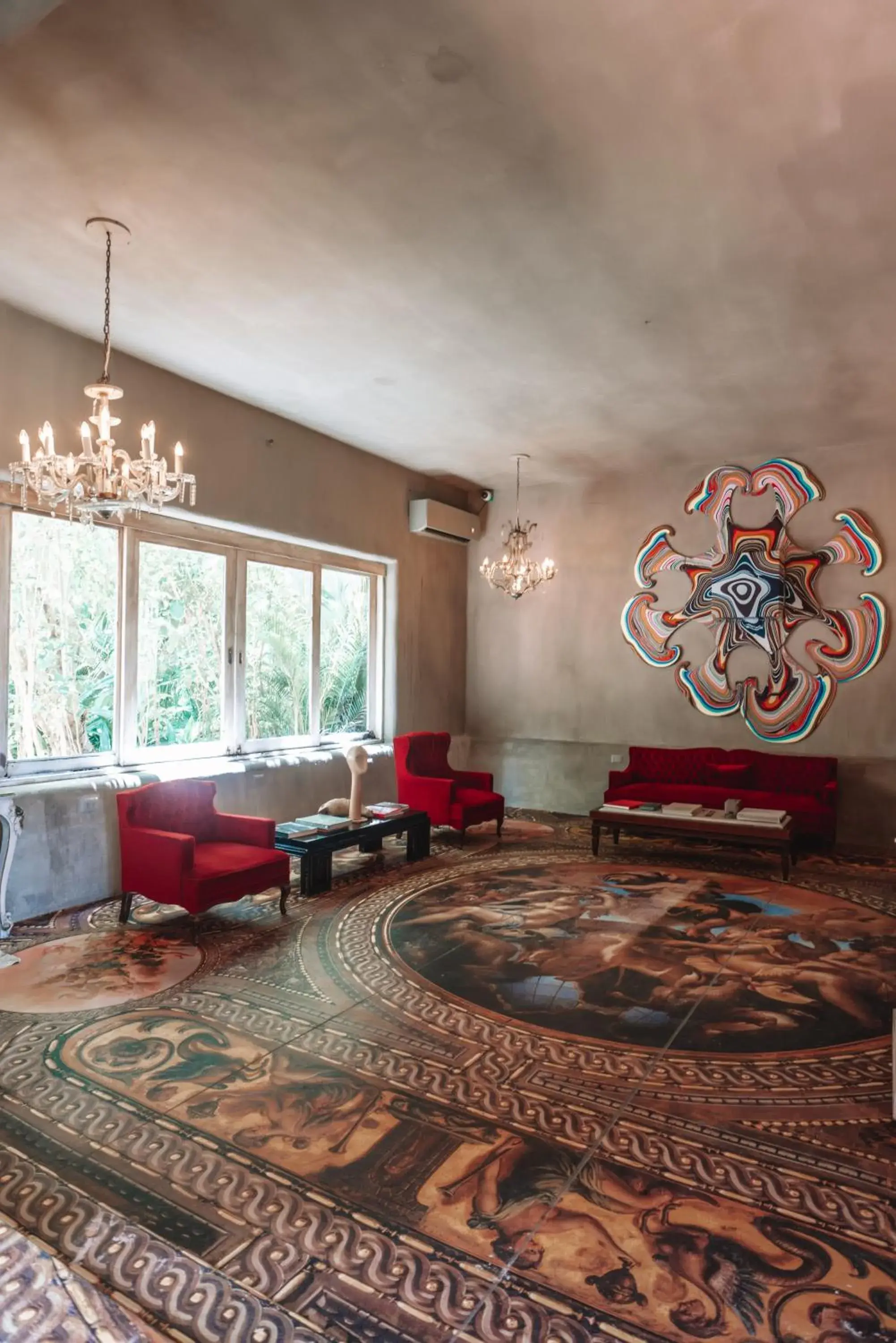 Lobby or reception in Casa Malca Lobby or reception in Casa Malca