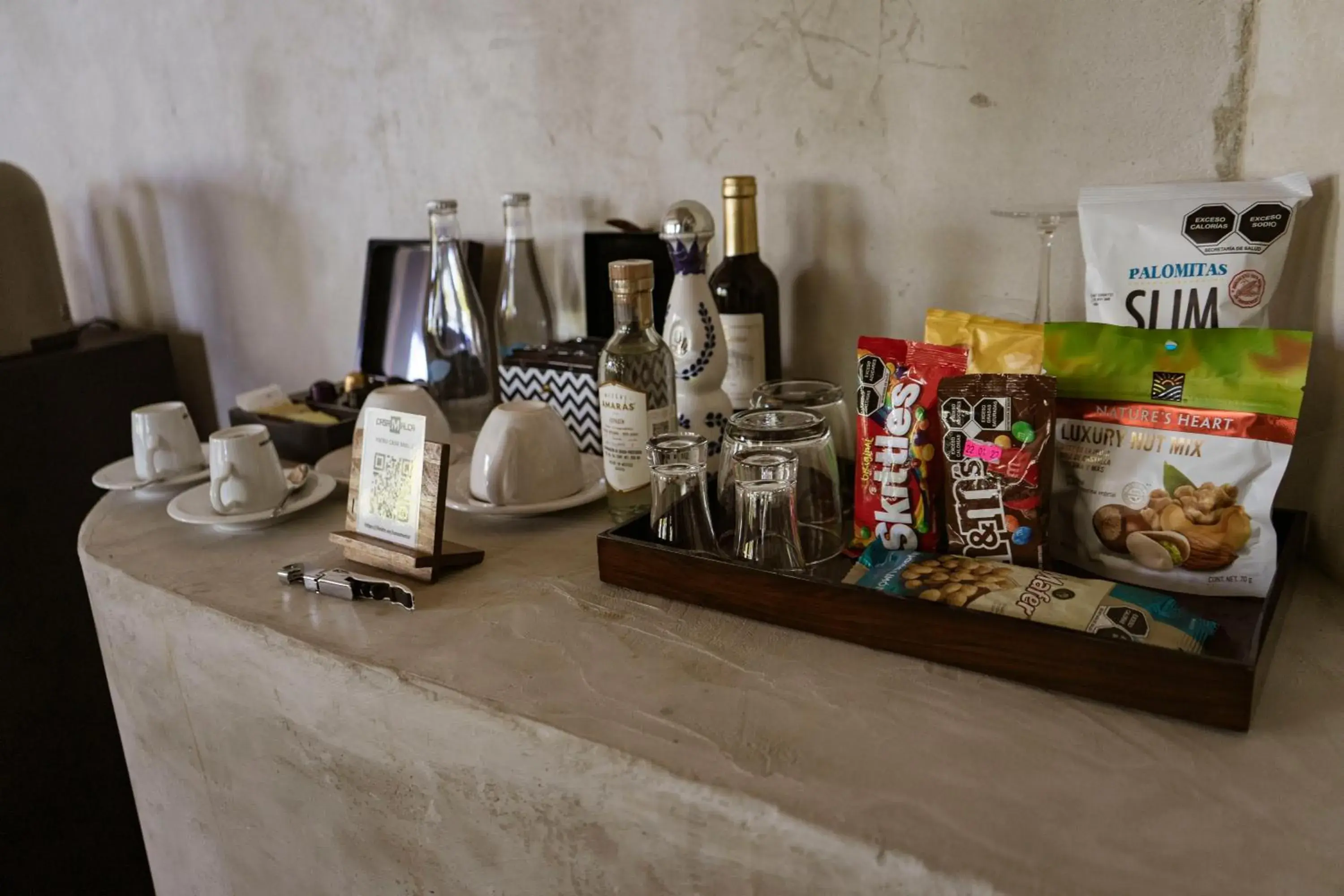 Food and drinks in Casa Malca Food and drinks in Casa Malca