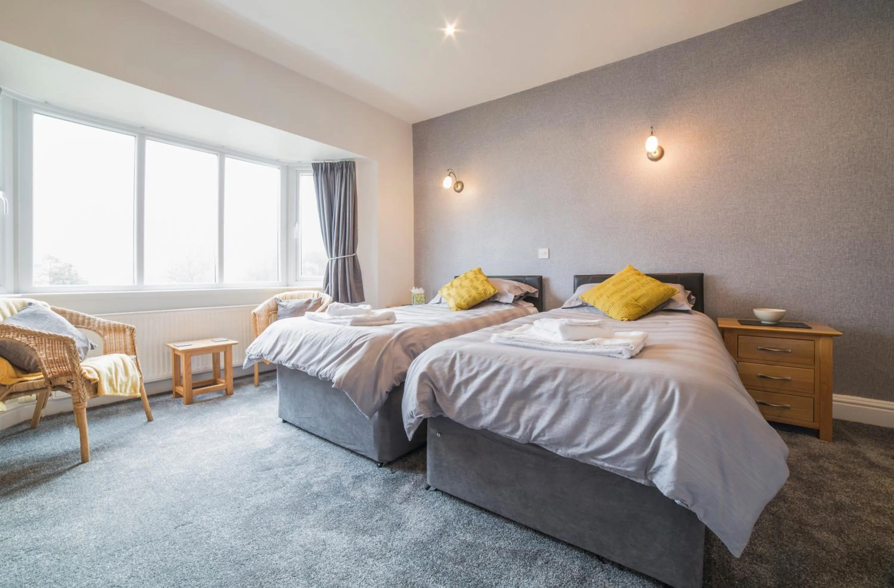 Bed in Dalegarth House Portinscale