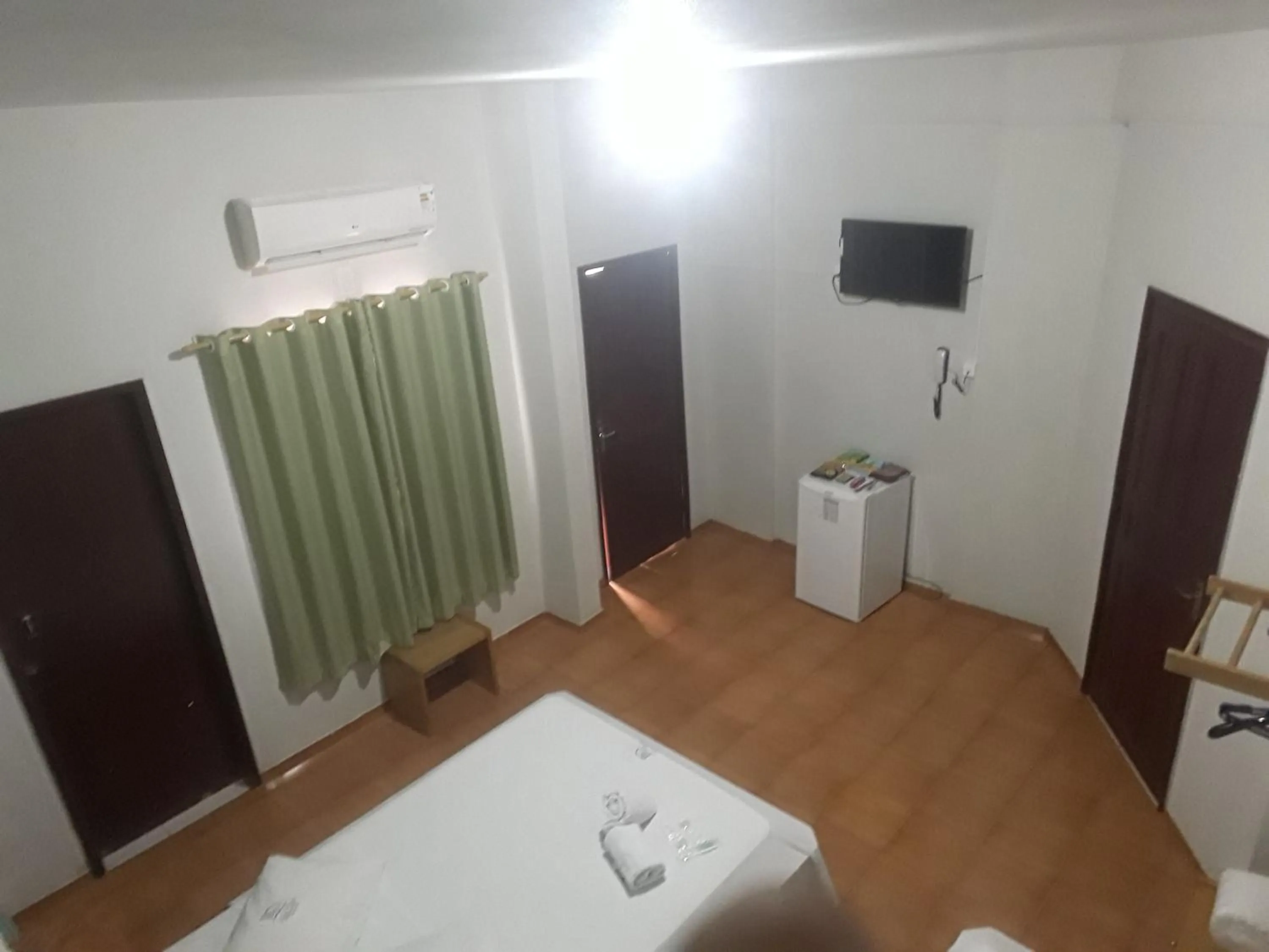 Bed in Hotel Chalé Ji-Parana