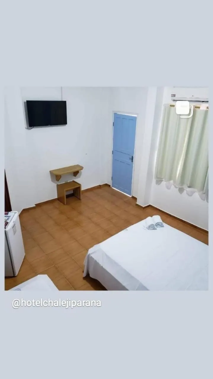 Bed in Hotel Chalé Ji-Parana