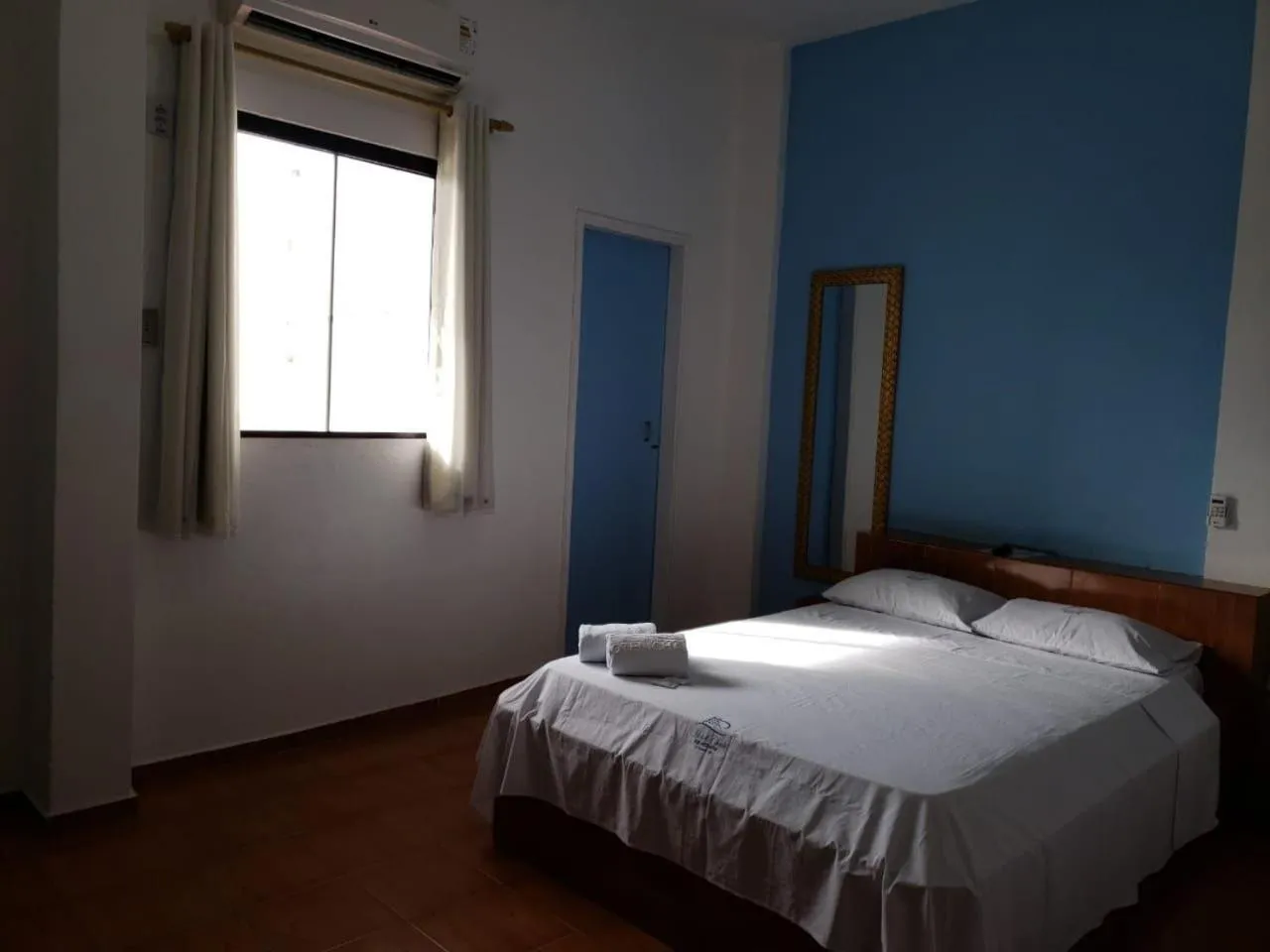 Bed in Hotel Chalé Ji-Parana