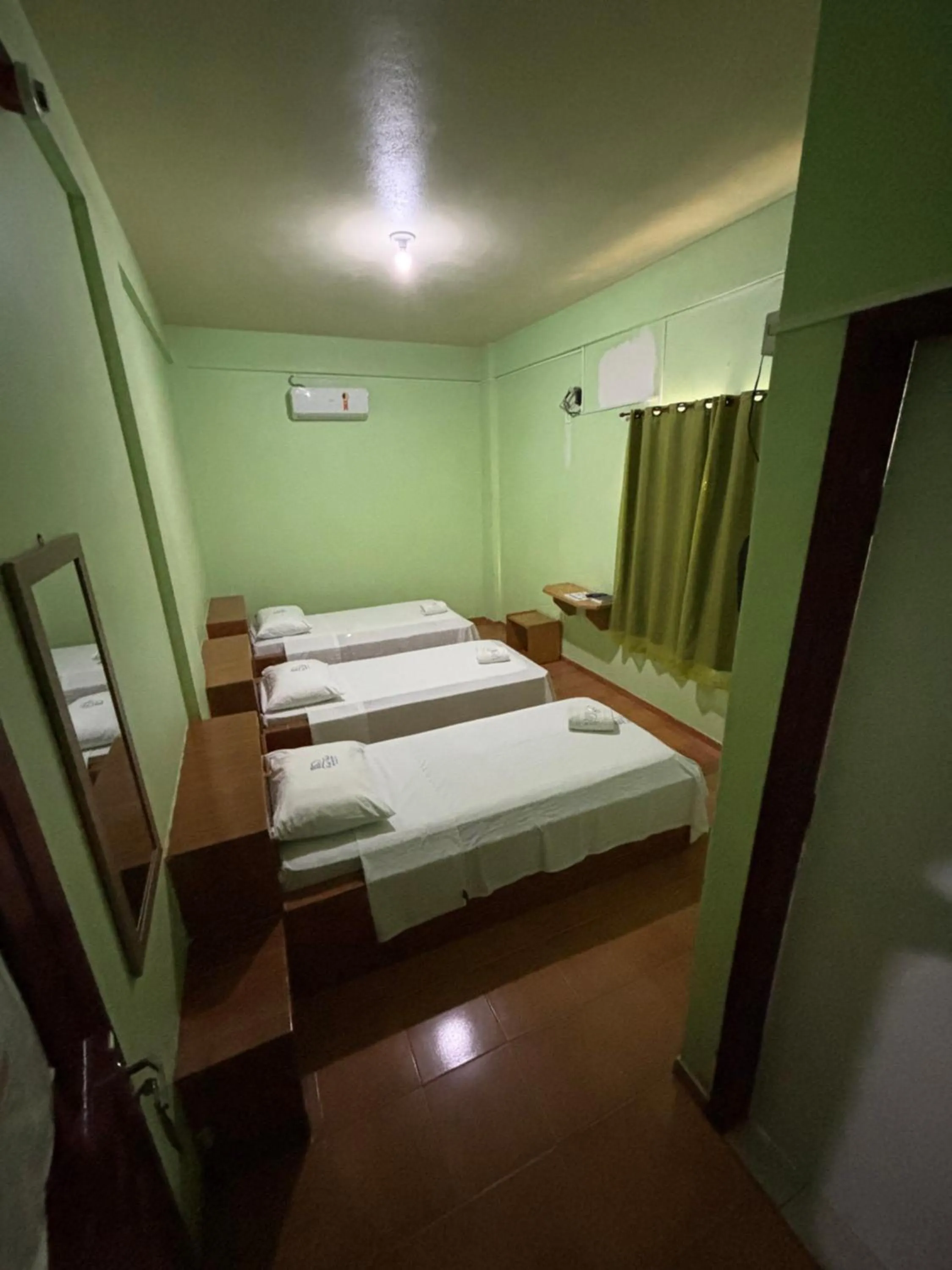 Bed in Hotel Chalé Ji-Parana