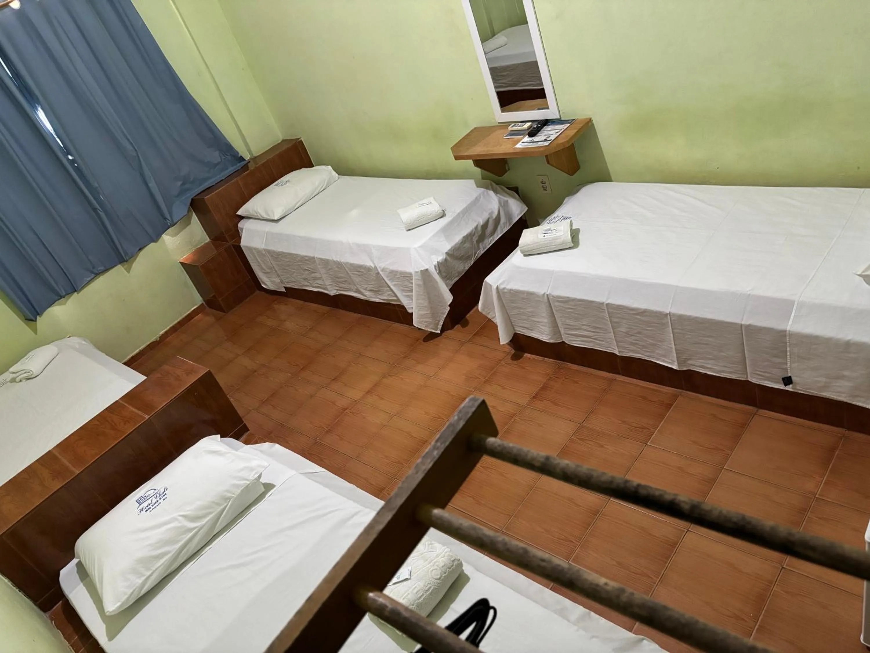 Bed in Hotel Chalé Ji-Parana