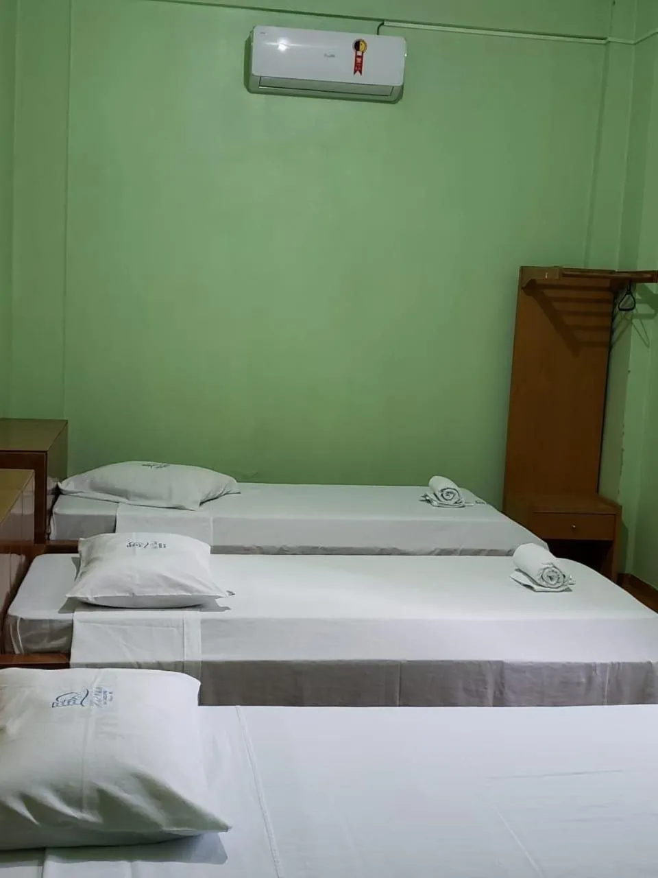 Bed in Hotel Chalé Ji-Parana