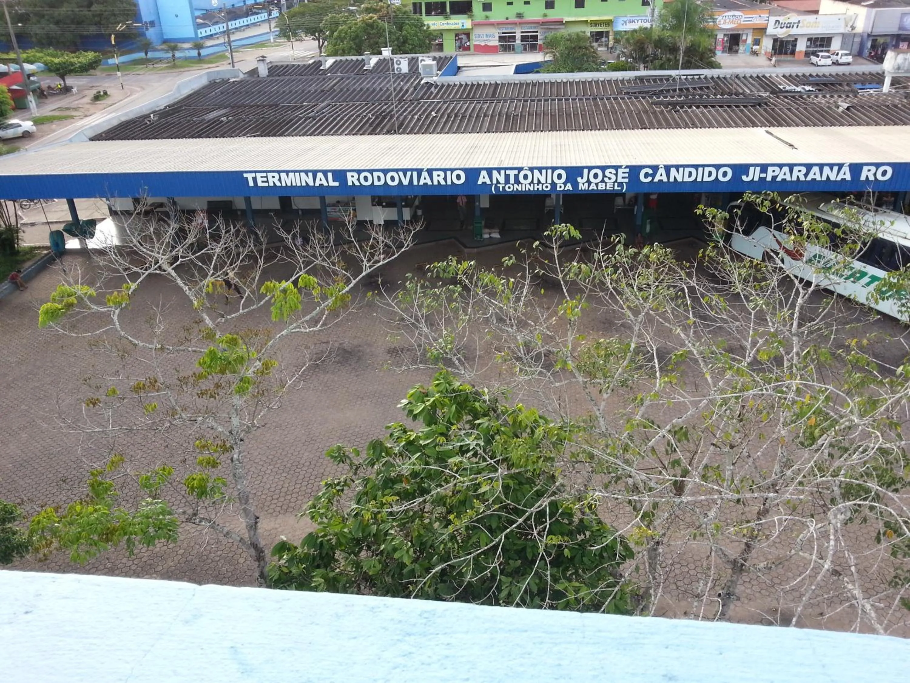 Bird's eye view in Hotel Chalé Ji-Parana