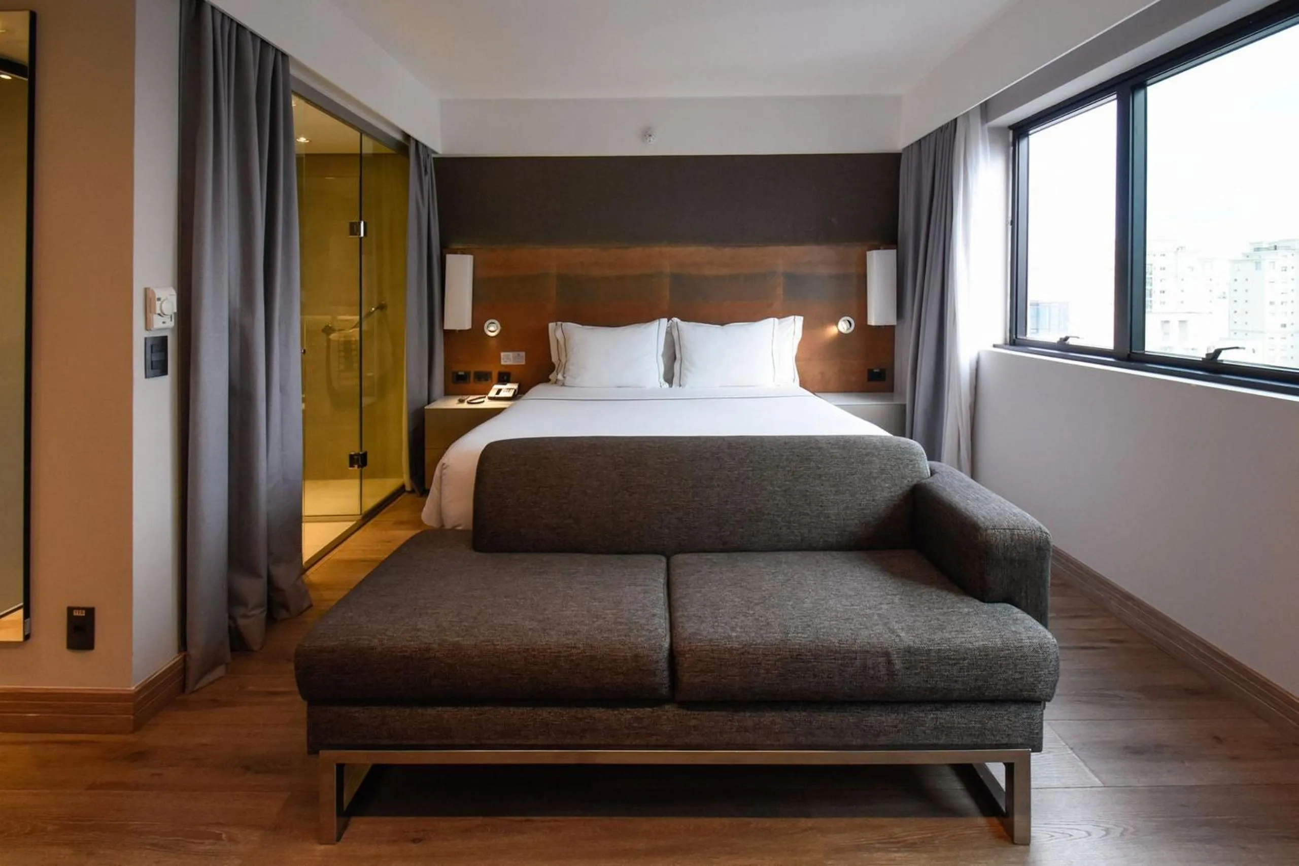 Bed in ELEGANCE SUÍTES IBIRAPUERA