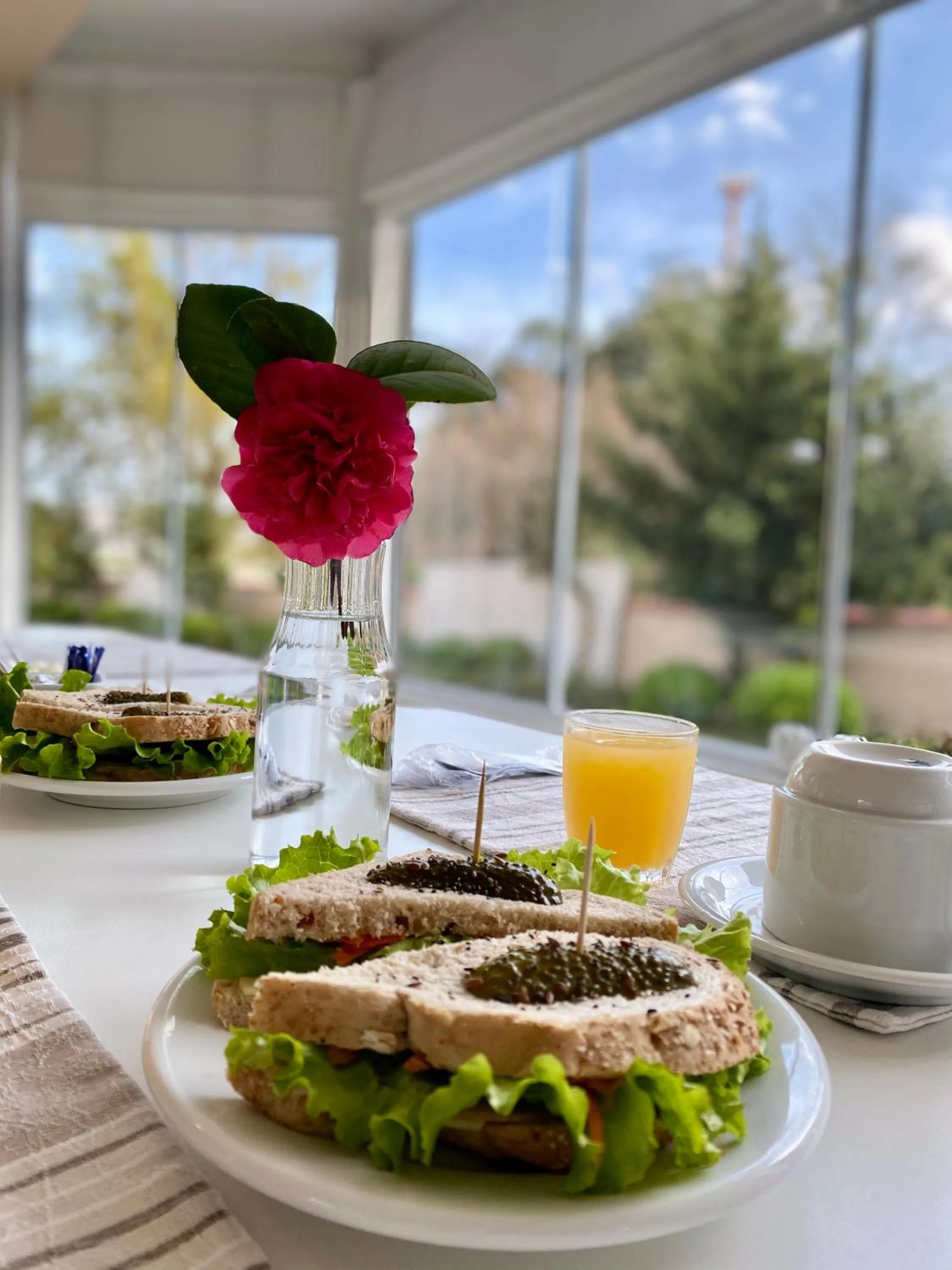 Breakfast in Pousada Cabanas Rota do Sol