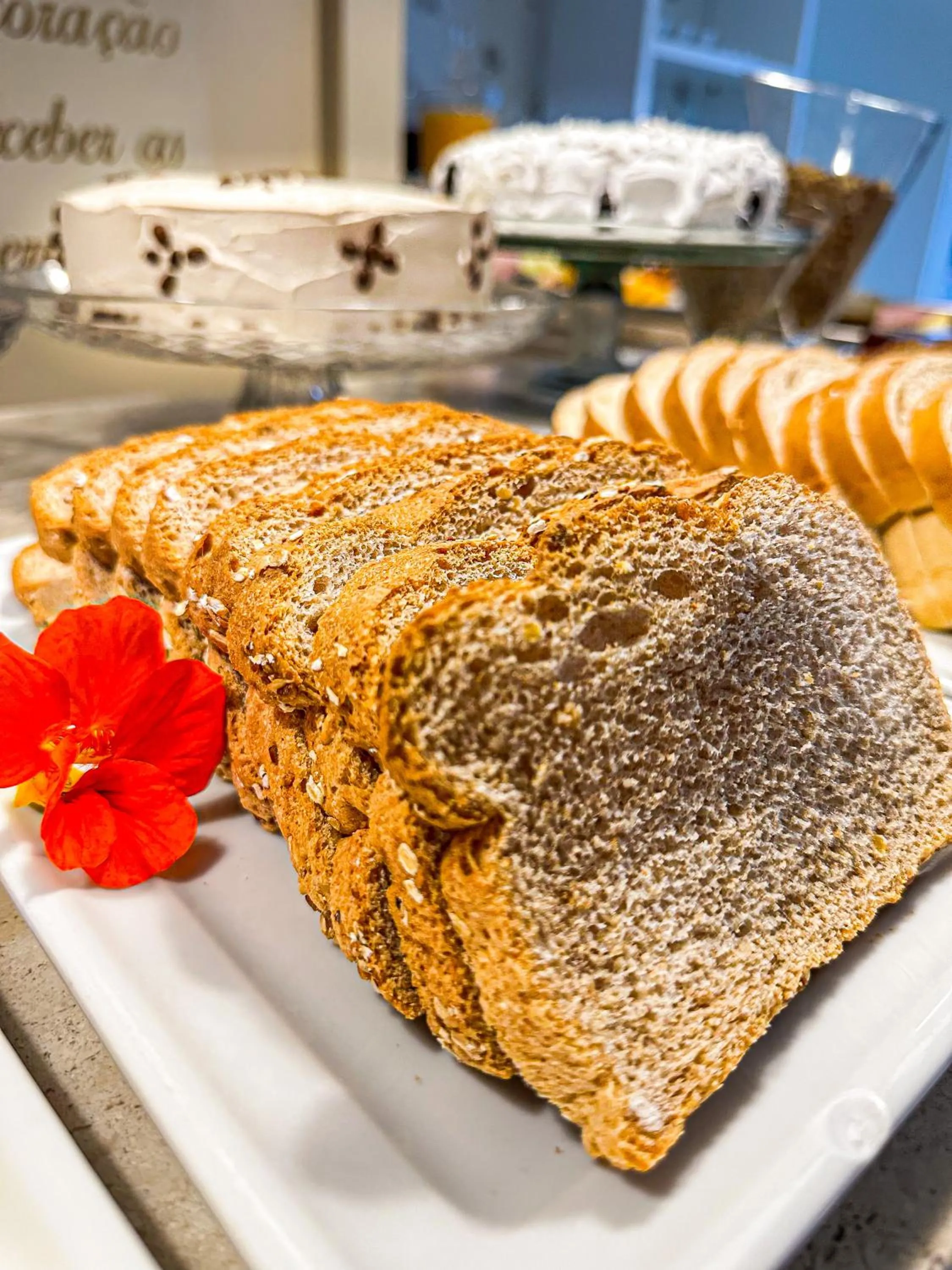 Breakfast in Pousada Cabanas Rota do Sol