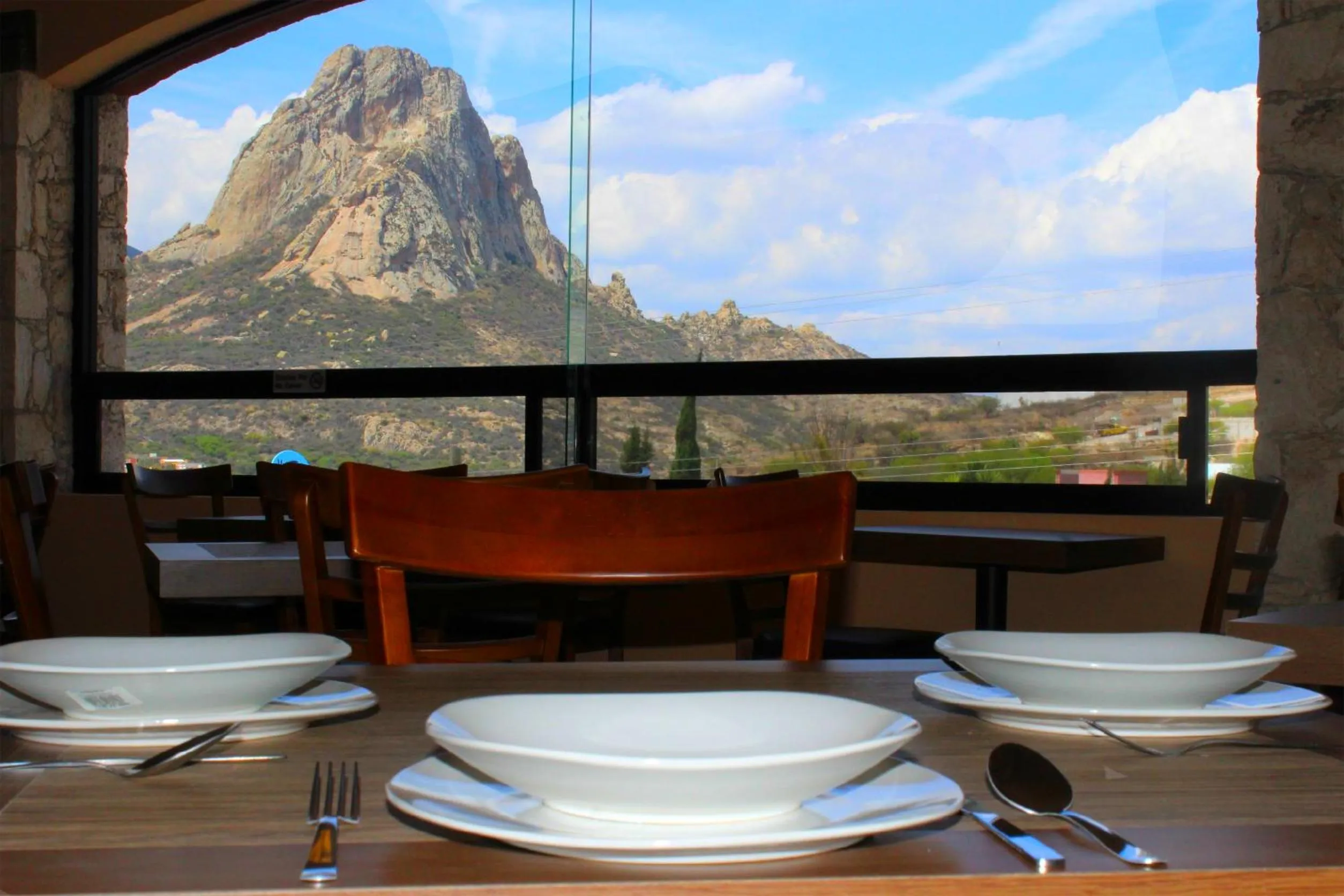 Dining area in Hotel Villa Bernal