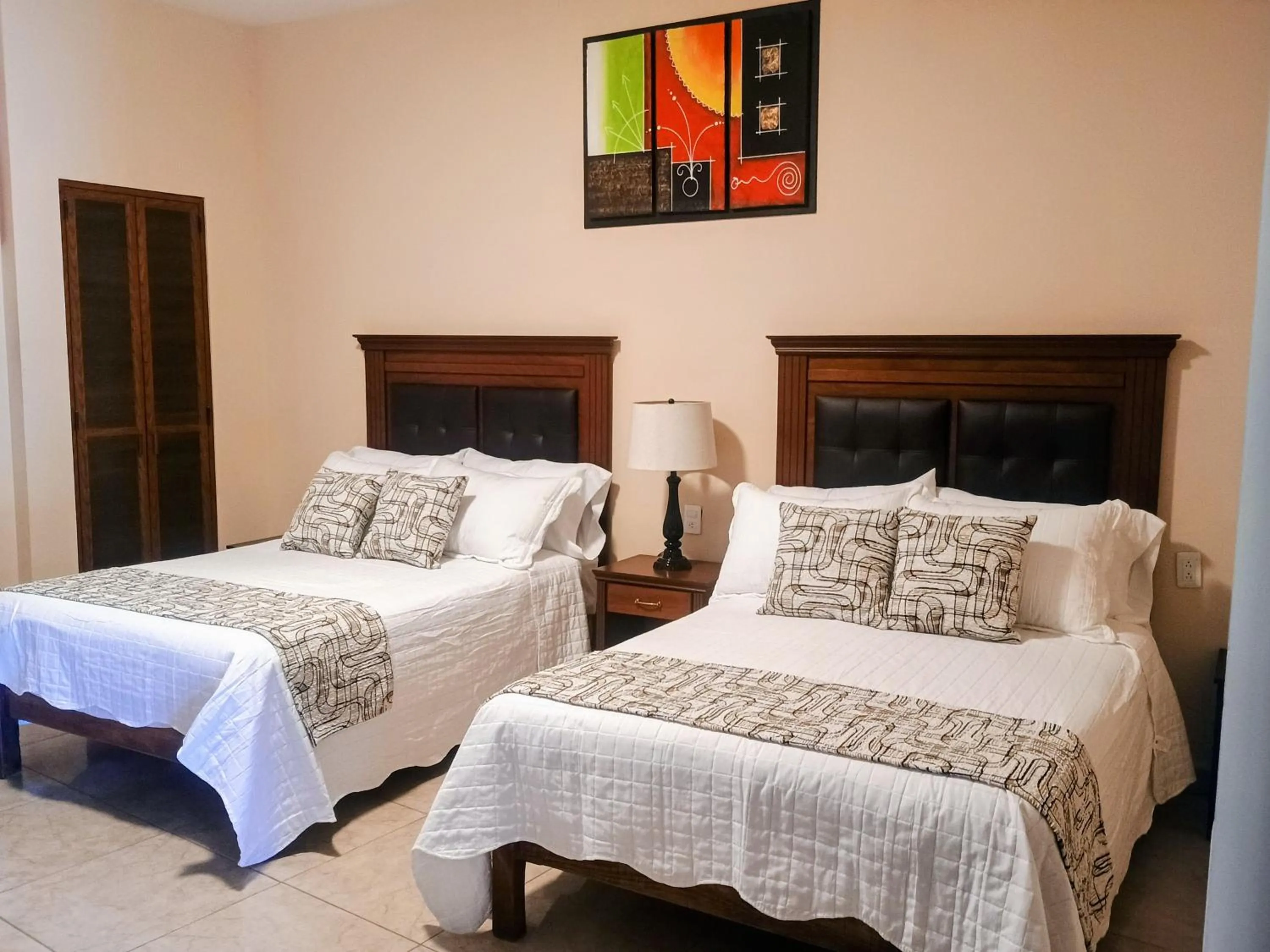 Bed in Hotel Villa Bernal