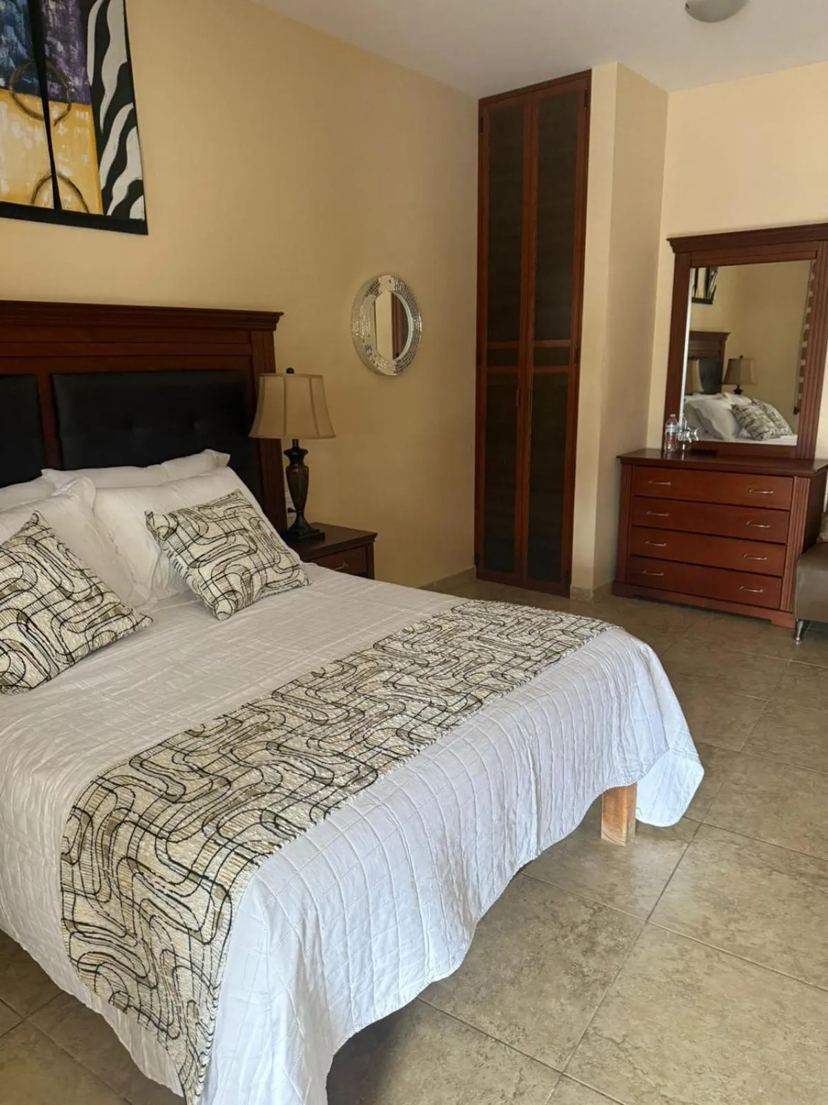 Bed in Hotel Villa Bernal