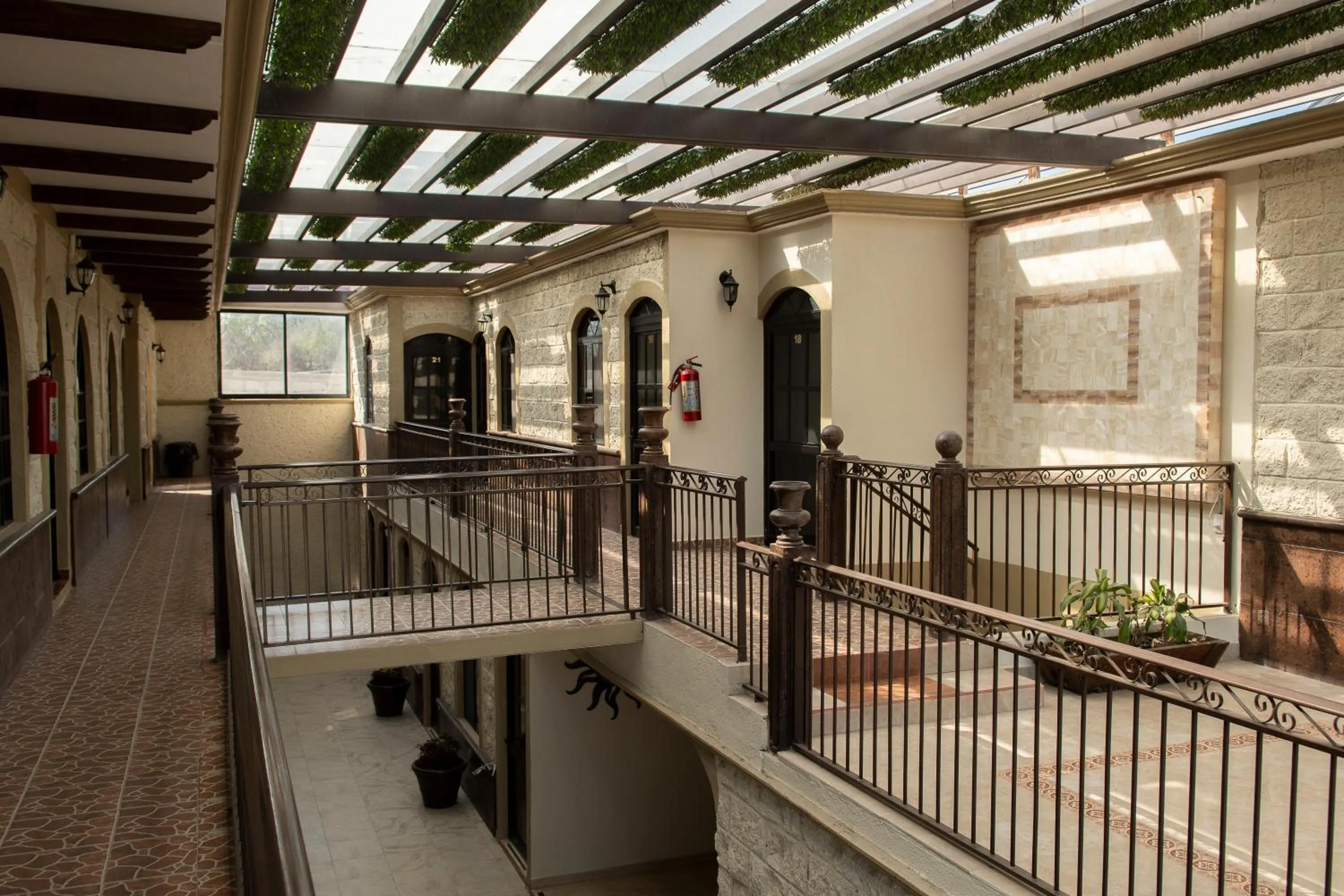 Property building in Hotel Villa Bernal