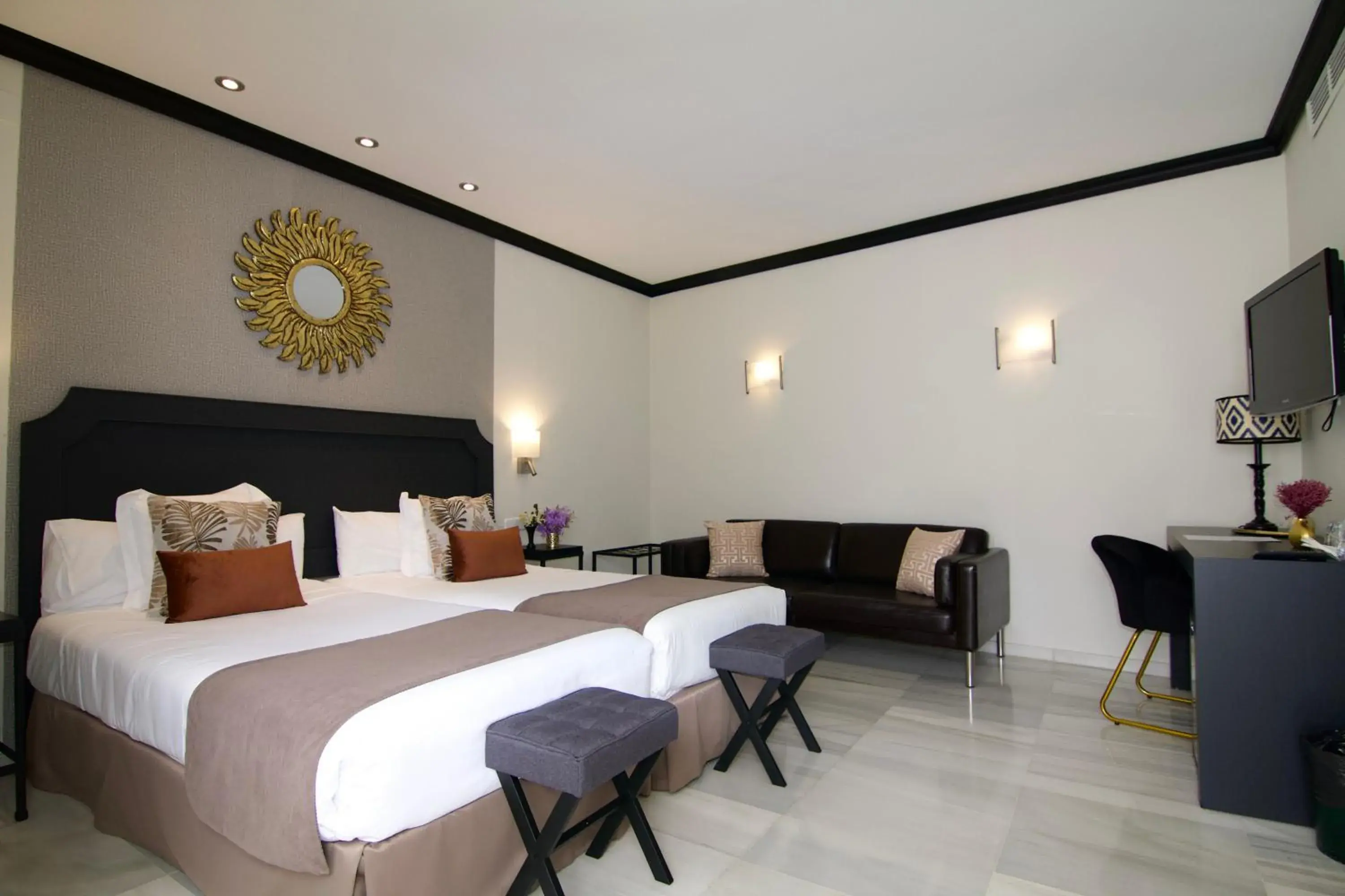 Bed in Hotel San Gil Bed in Hotel San Gil