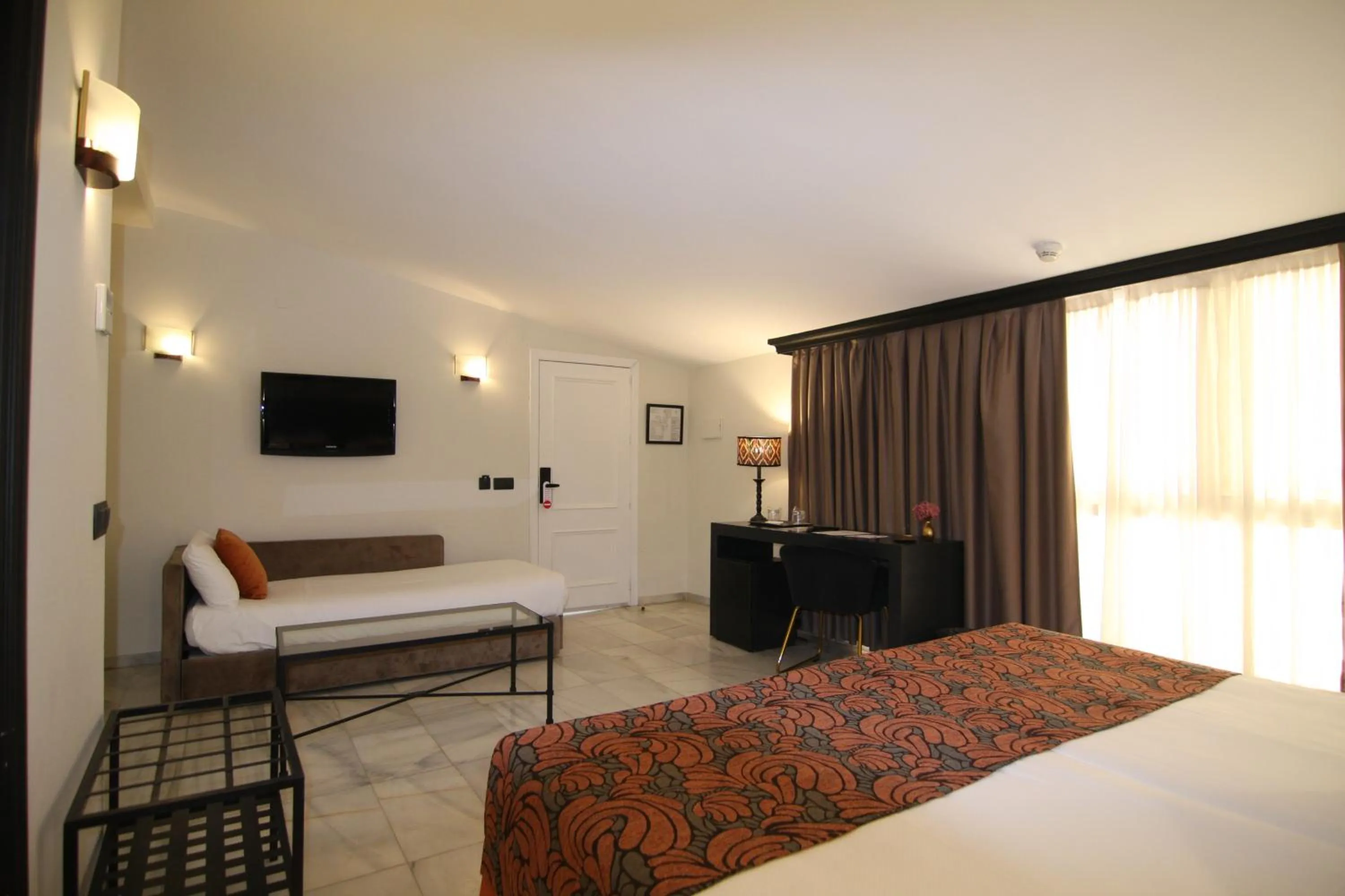 Bed in Hotel San Gil