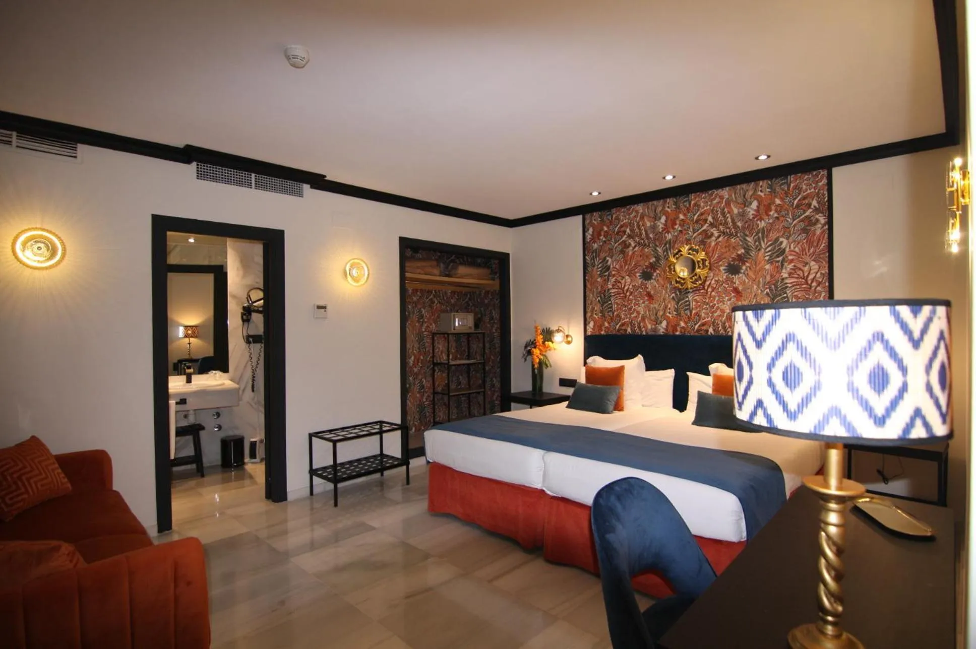 Bed in Hotel San Gil