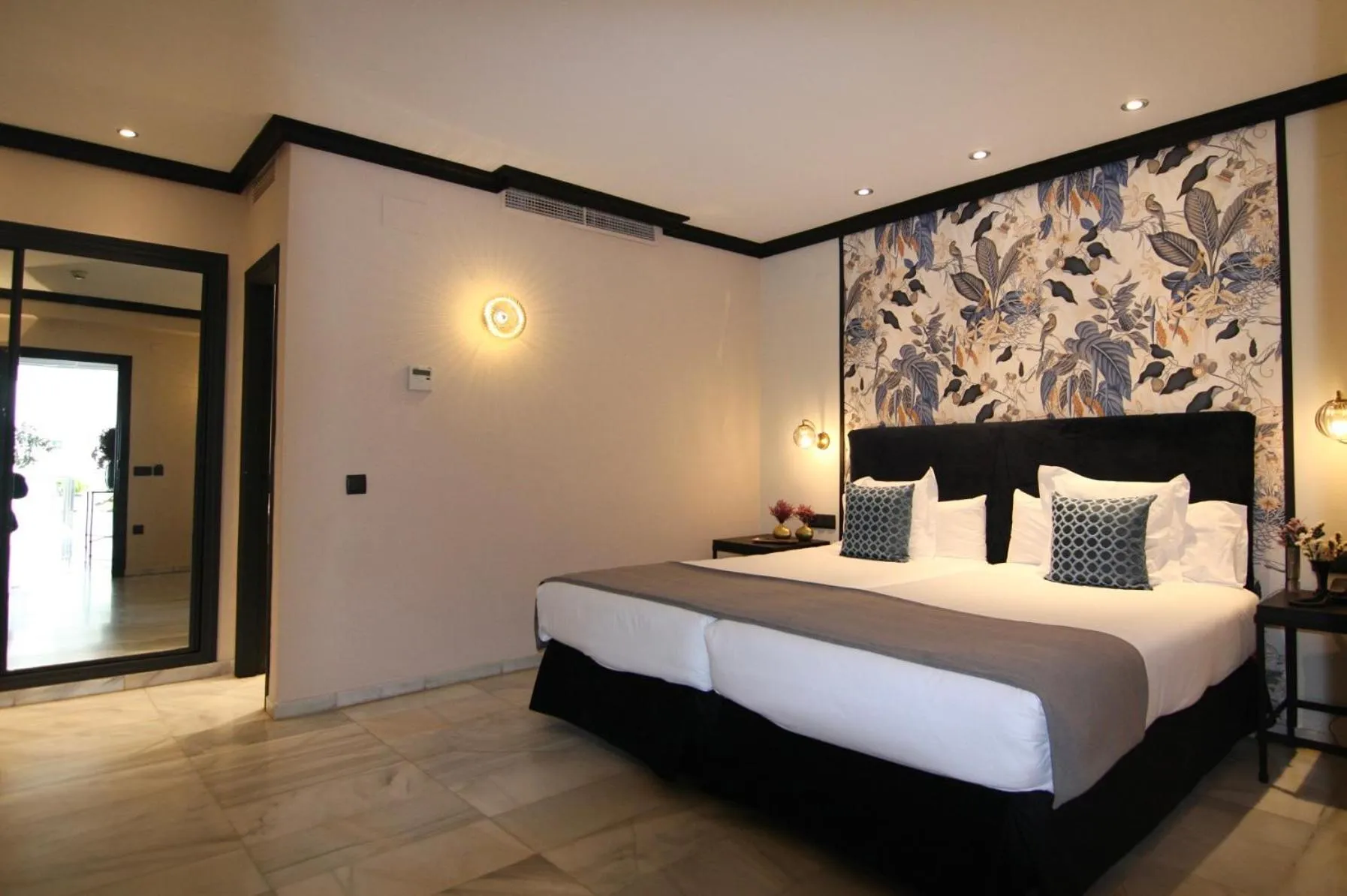 Bed in Hotel San Gil