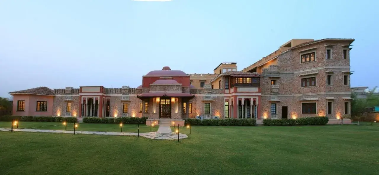 Property building in Juna Mahal Jungle Resort Ranthambore Property building in Juna Mahal Jungle Resort Ranthambore