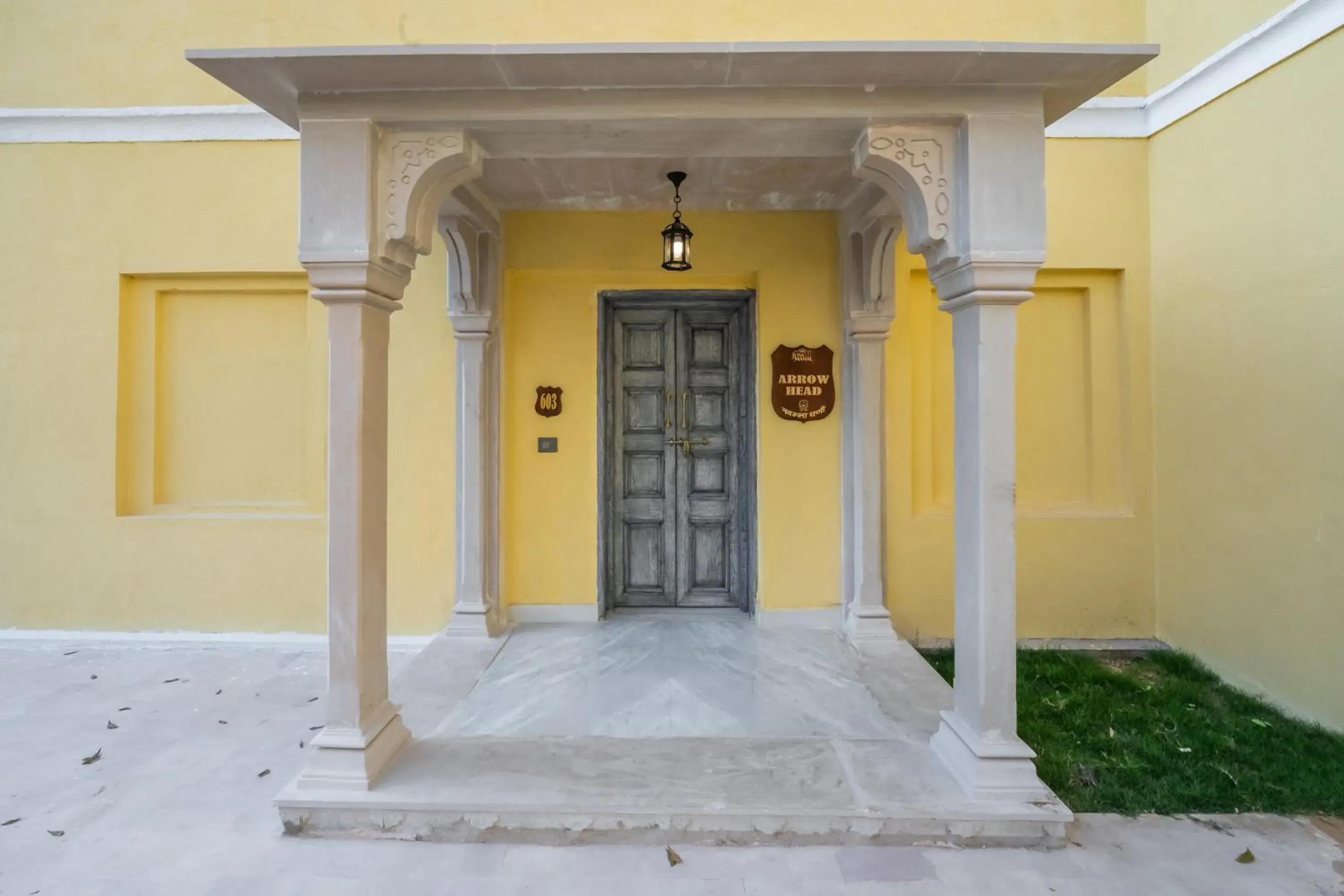 Facade/entrance in Juna Mahal Jungle Resort Ranthambore Facade/entrance in Juna Mahal Jungle Resort Ranthambore