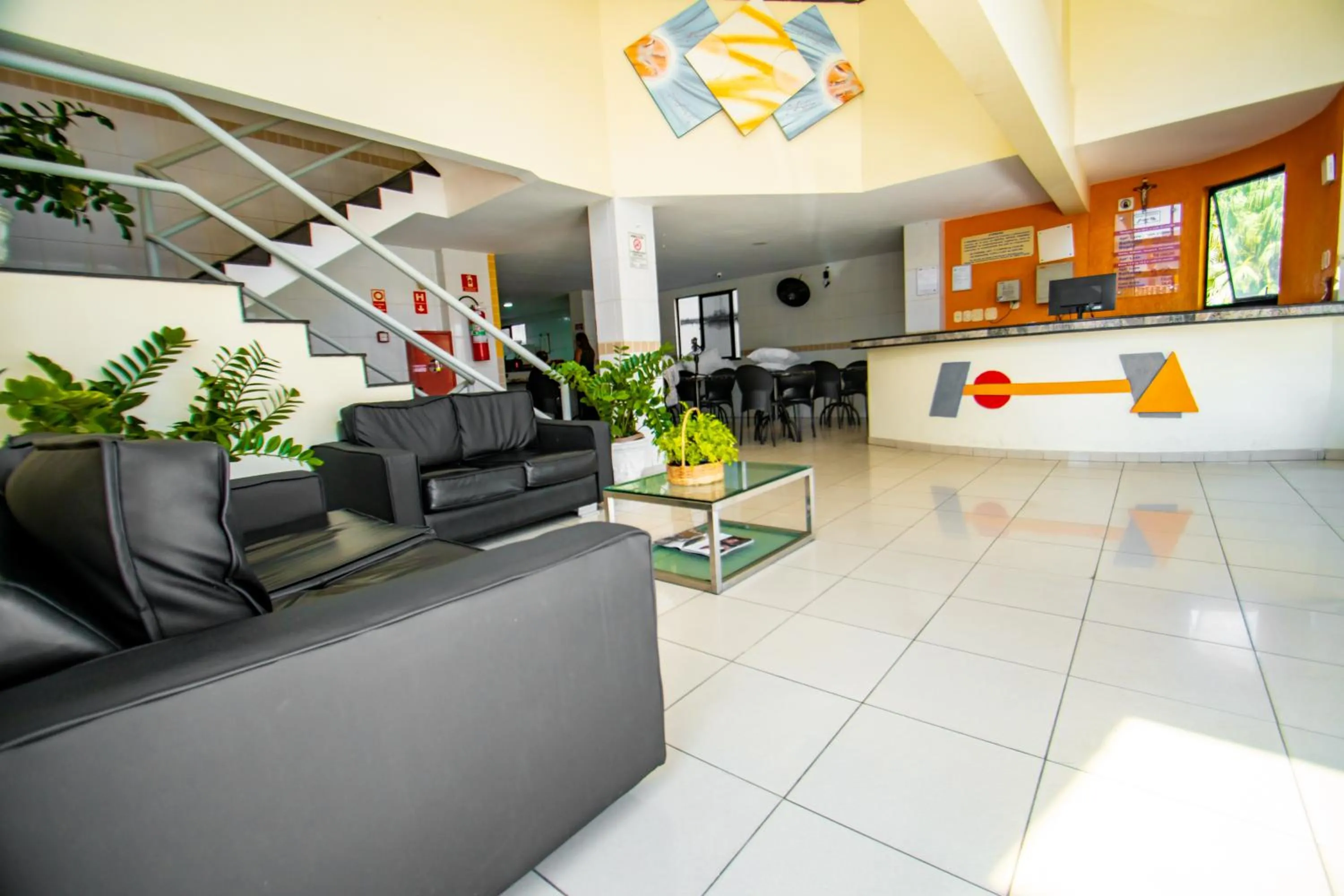 Lobby or reception in Hotel Piramide Pituba - Av Paulo VI